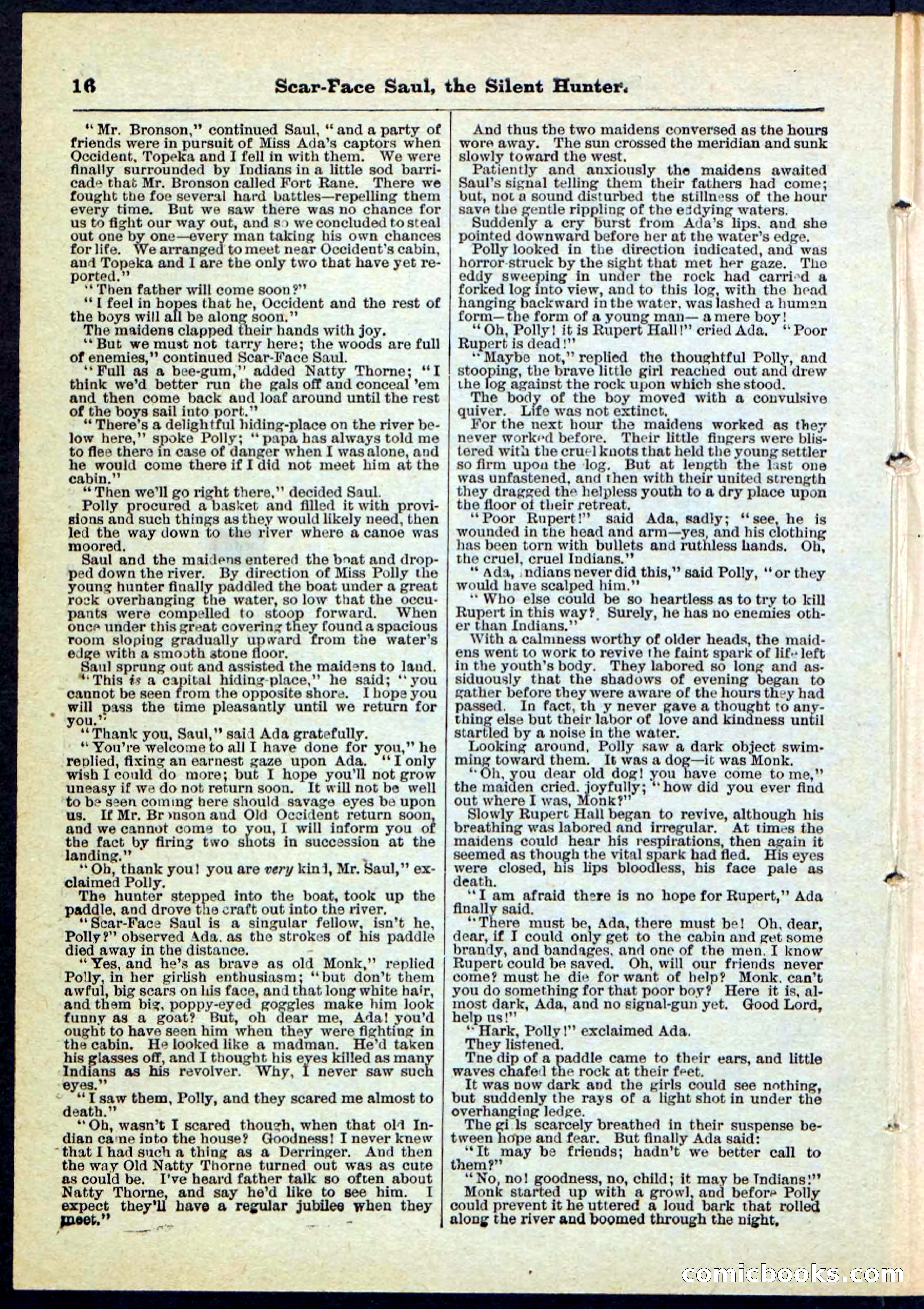 Beadle's Pocket Library No. 113 — page 16 of 32