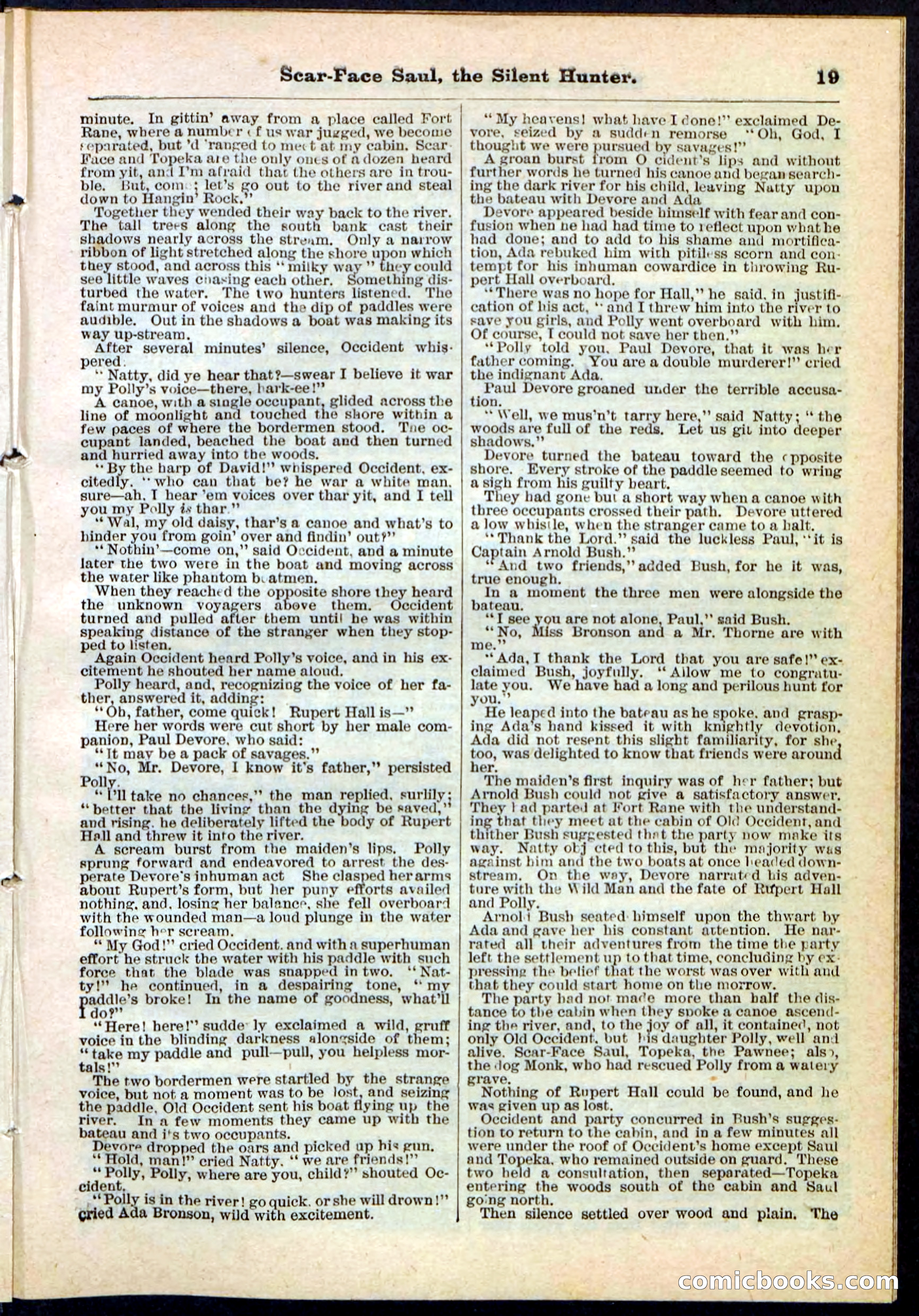 Beadle's Pocket Library No. 113 — page 19 of 32