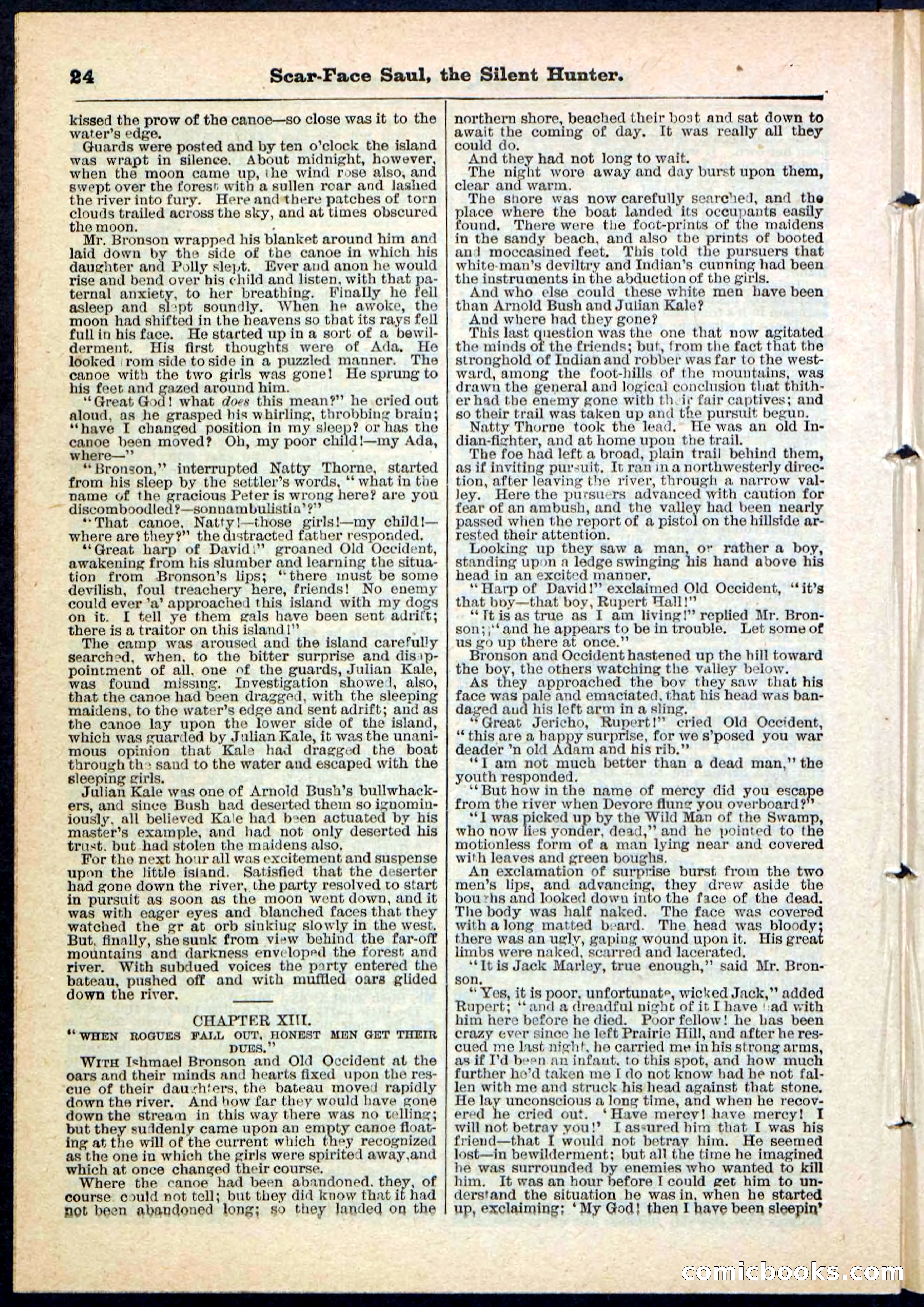 Beadle's Pocket Library No. 113 — page 24 of 32