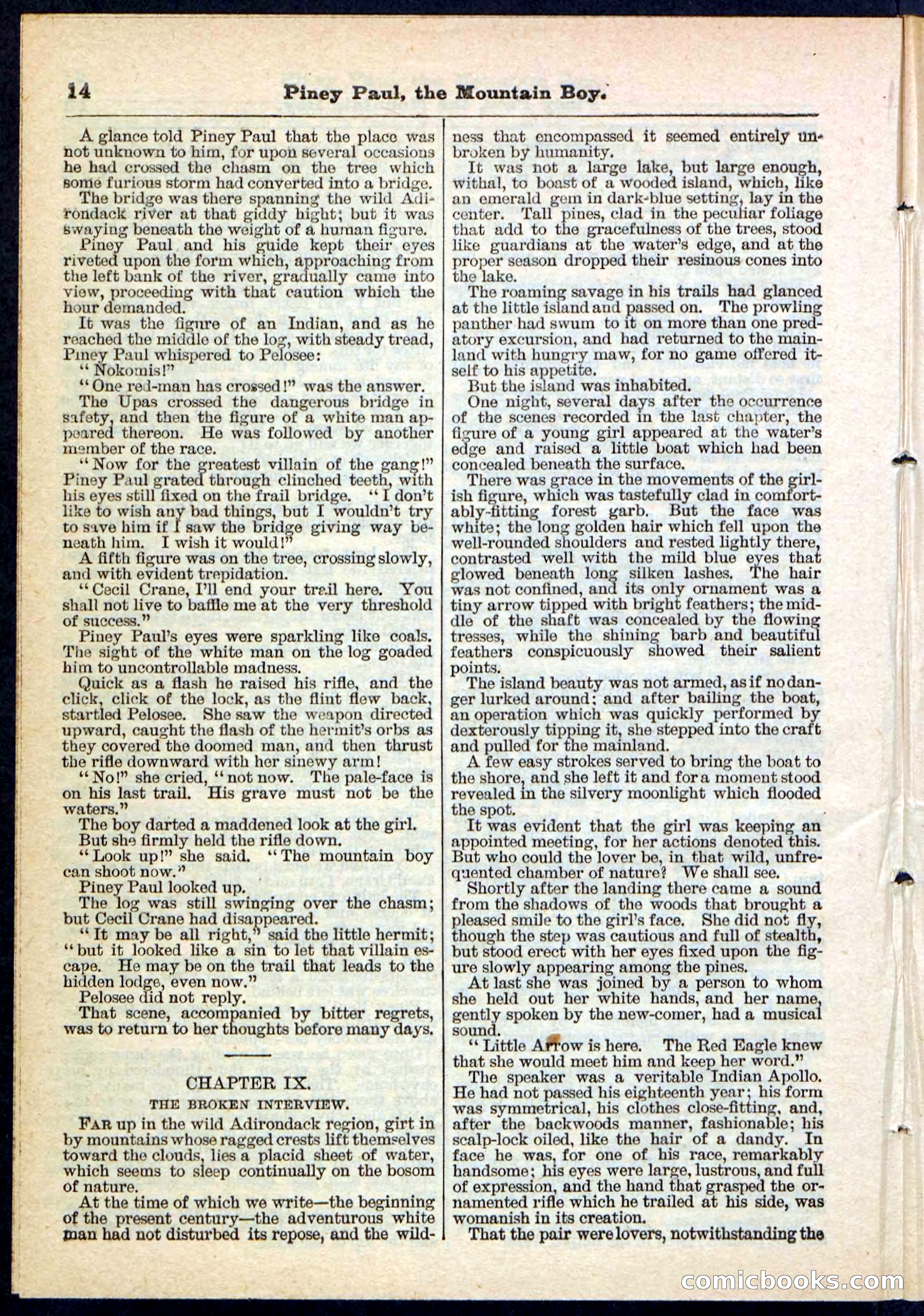 Beadle's Pocket Library No. 114 — page 14 of 32