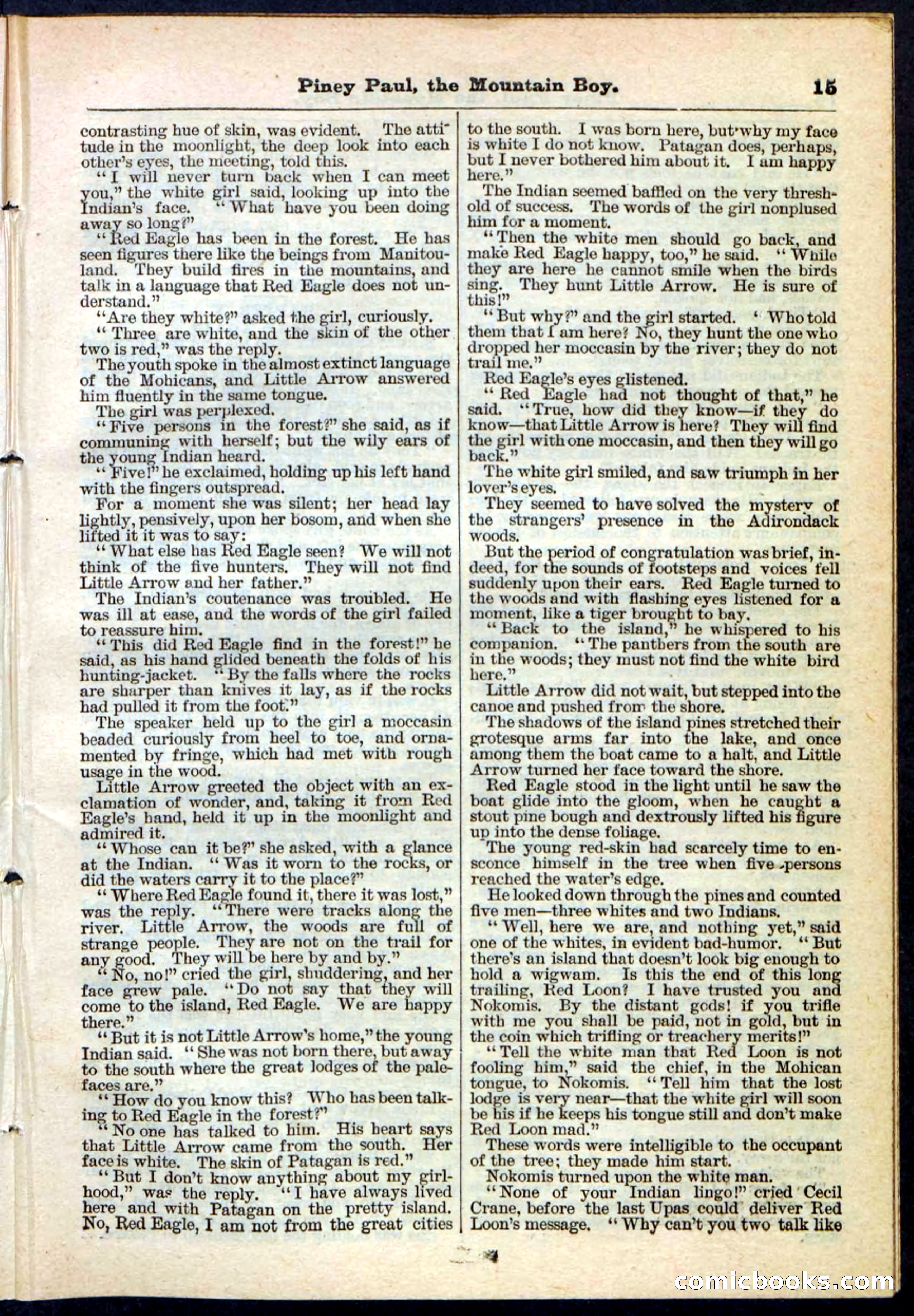 Beadle's Pocket Library No. 114 — page 15 of 32