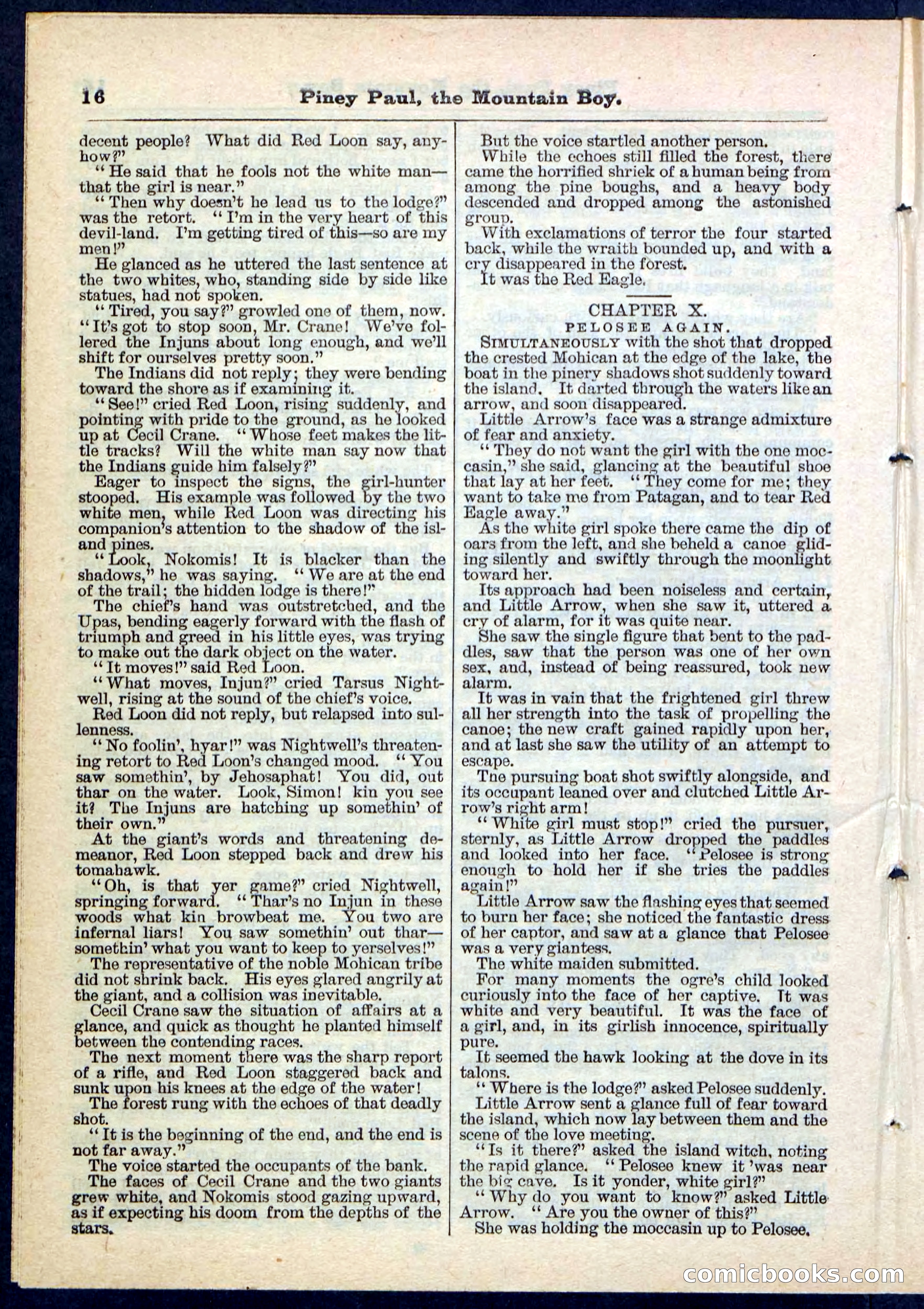 Beadle's Pocket Library No. 114 — page 16 of 32