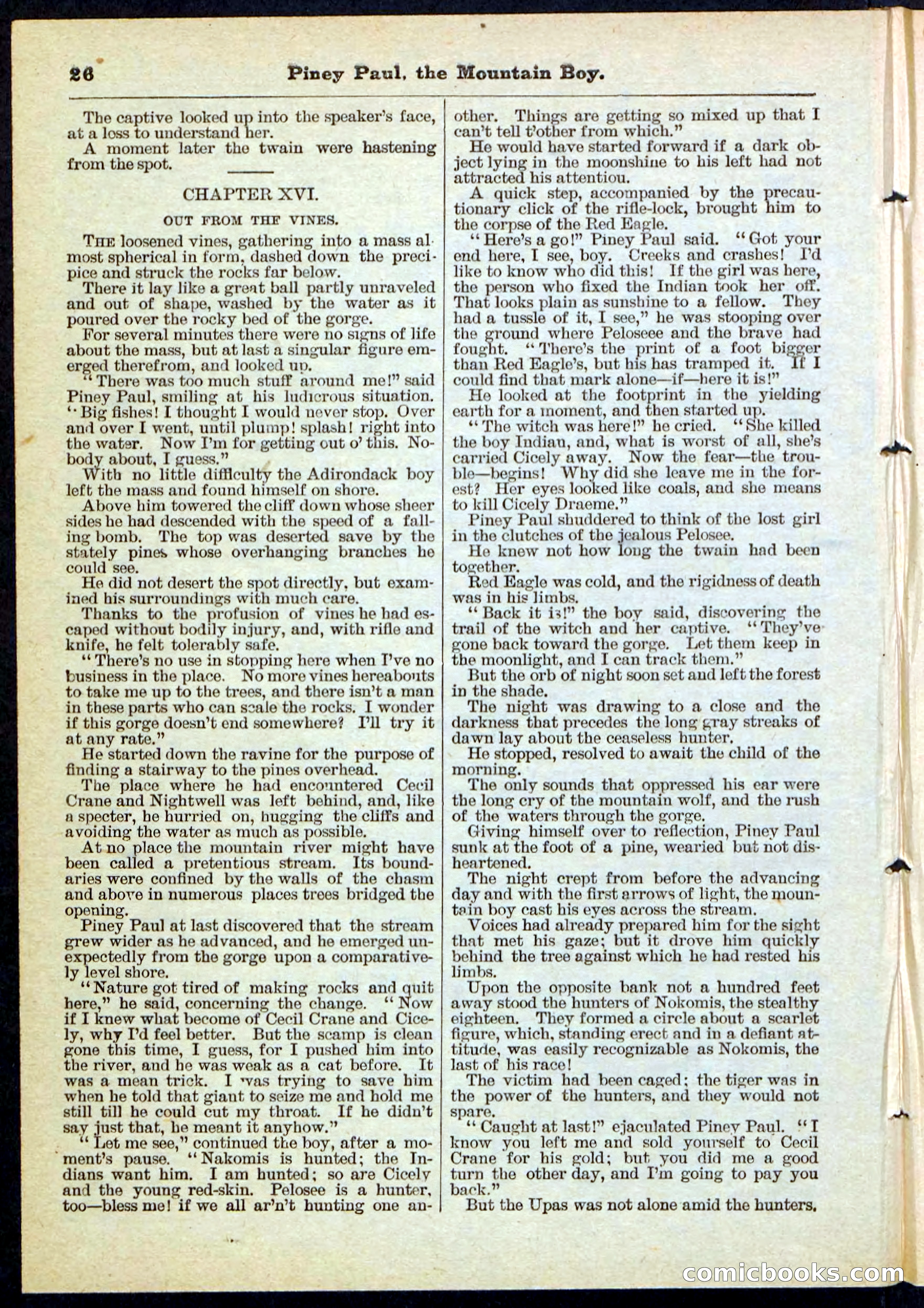 Beadle's Pocket Library No. 114 — page 26 of 32