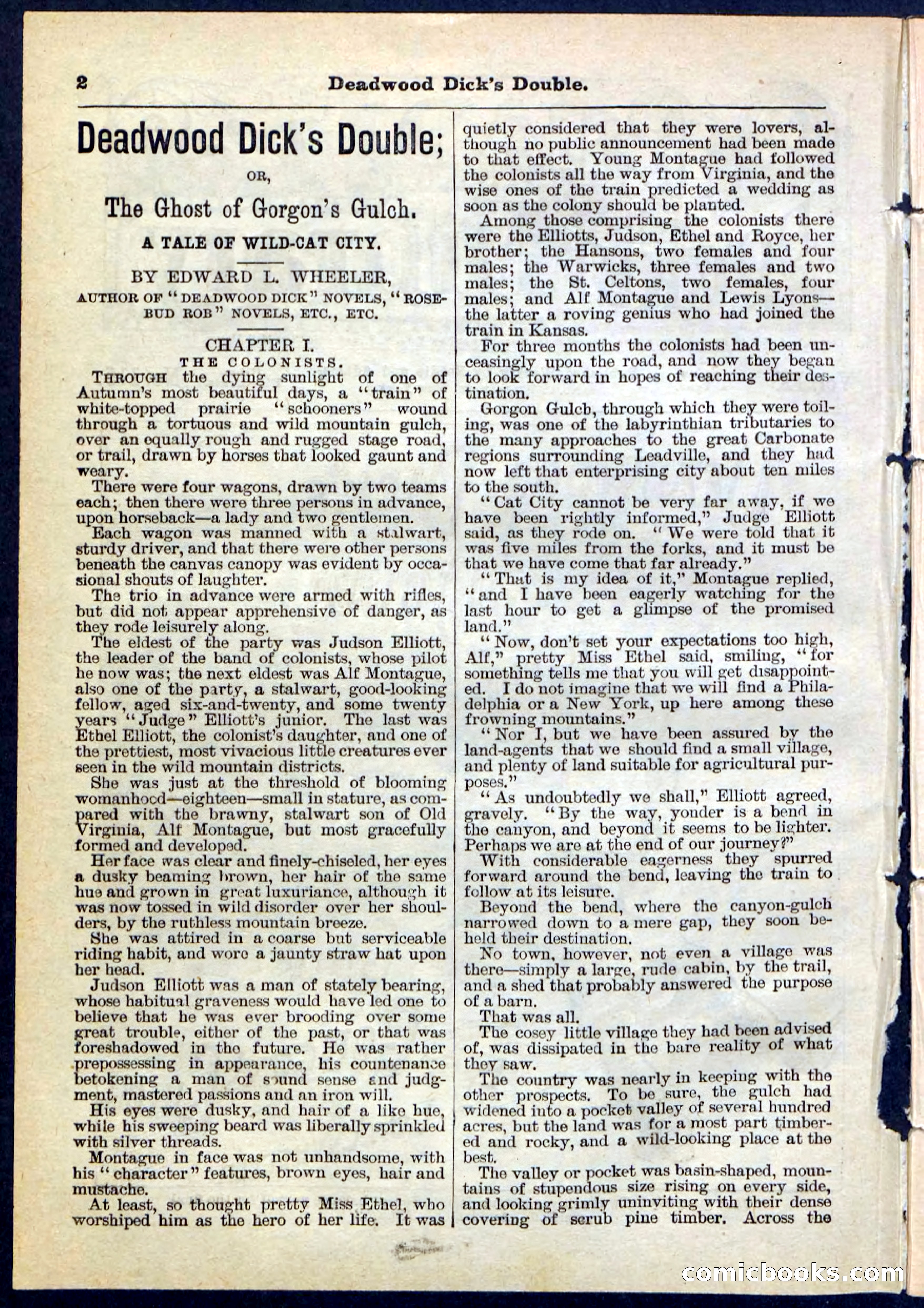 Beadle's Pocket Library No. 115 — page 2 of 32