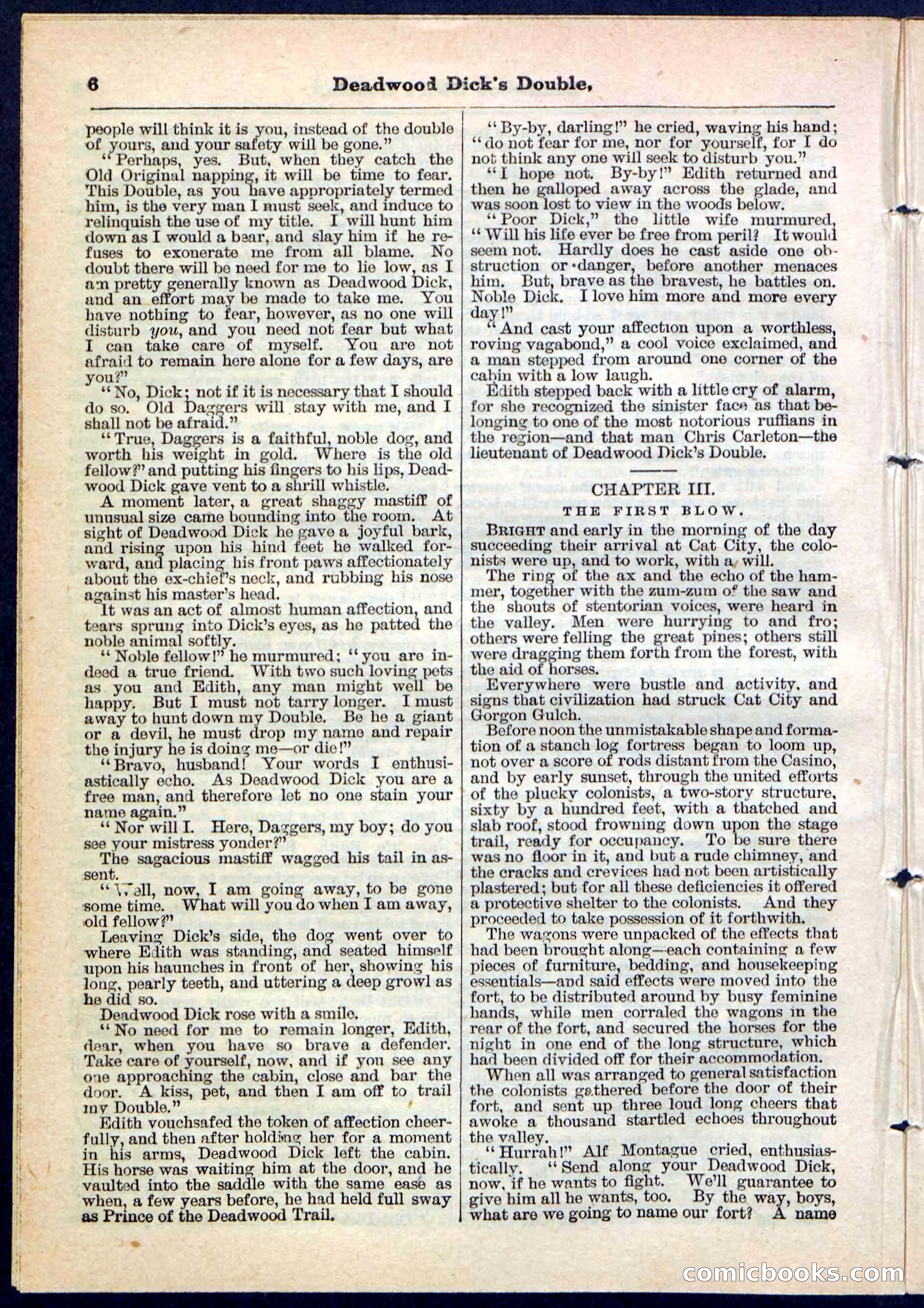 Beadle's Pocket Library No. 115 — page 6 of 32