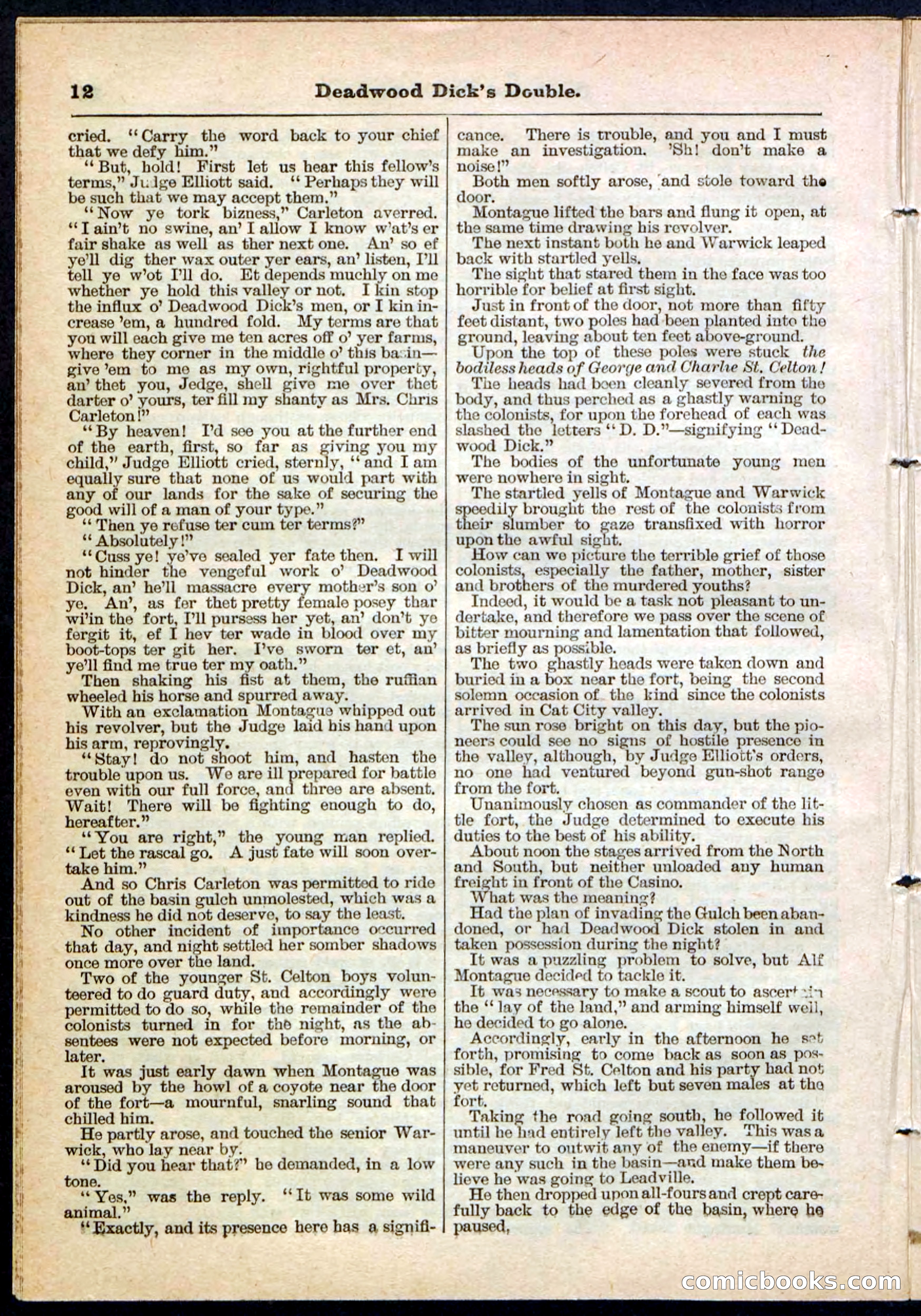 Beadle's Pocket Library No. 115 — page 12 of 32