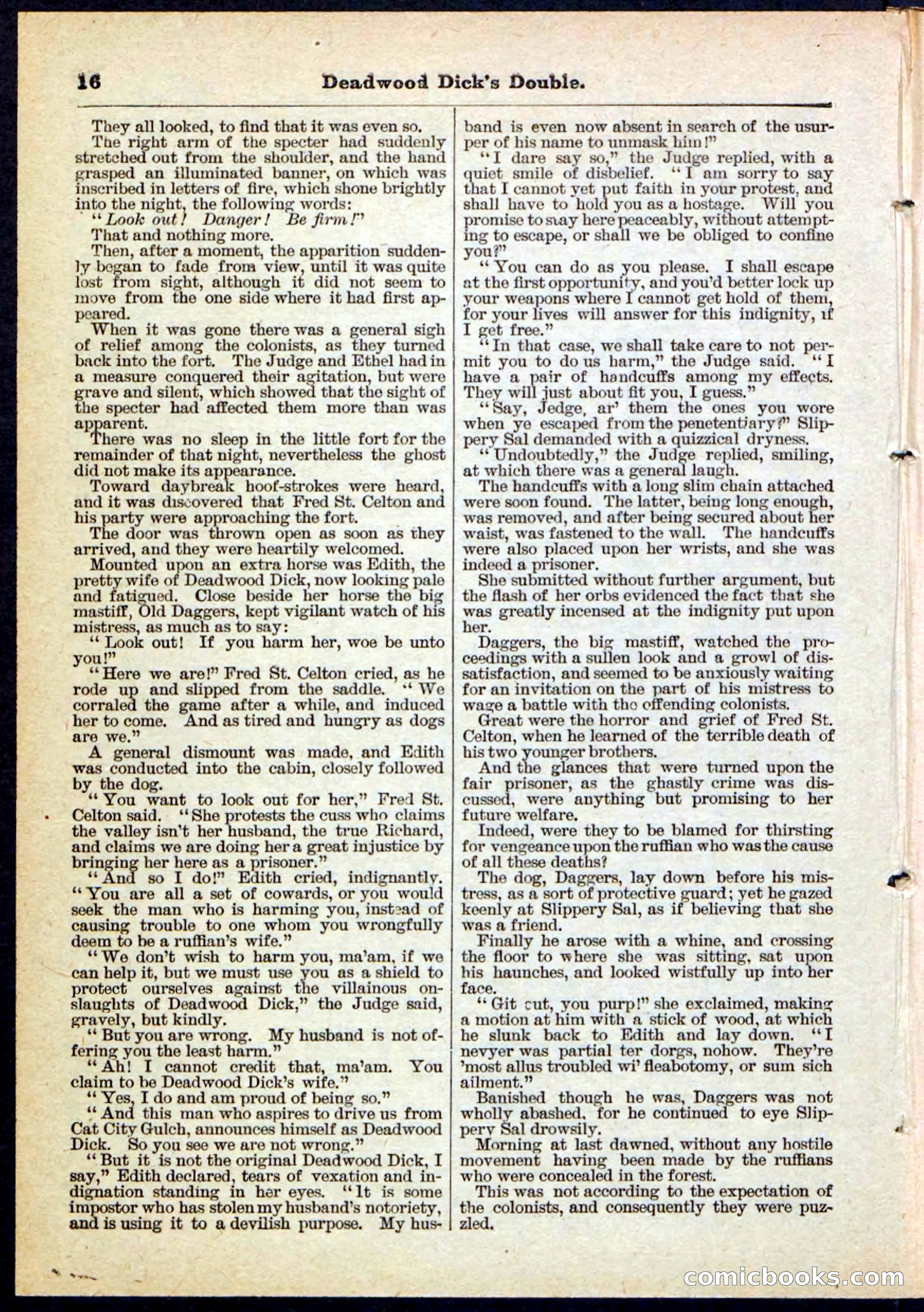 Beadle's Pocket Library No. 115 — page 16 of 32