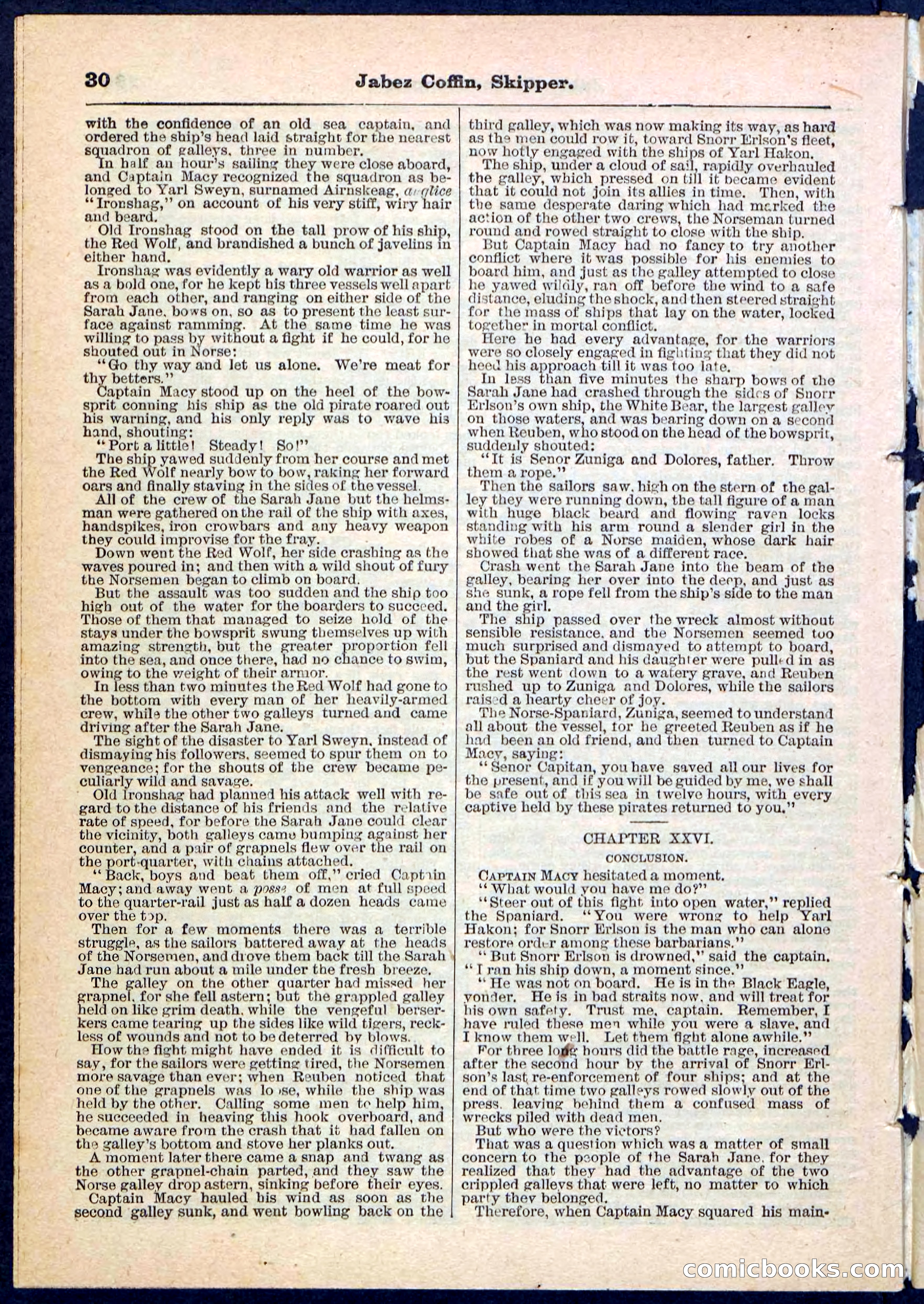 Beadle's Pocket Library No. 116 — page 30 of 32