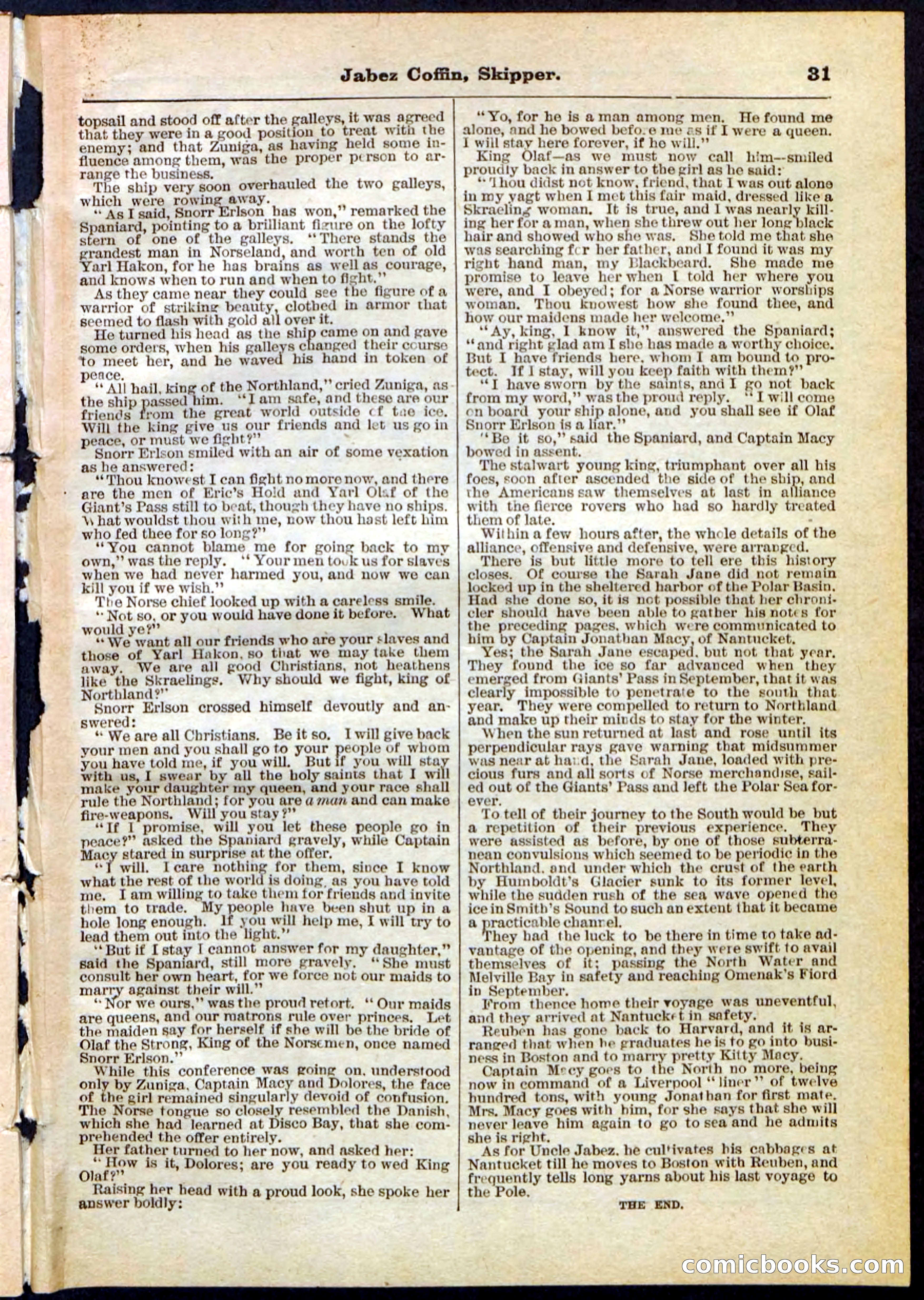 Beadle's Pocket Library No. 116 — page 31 of 32
