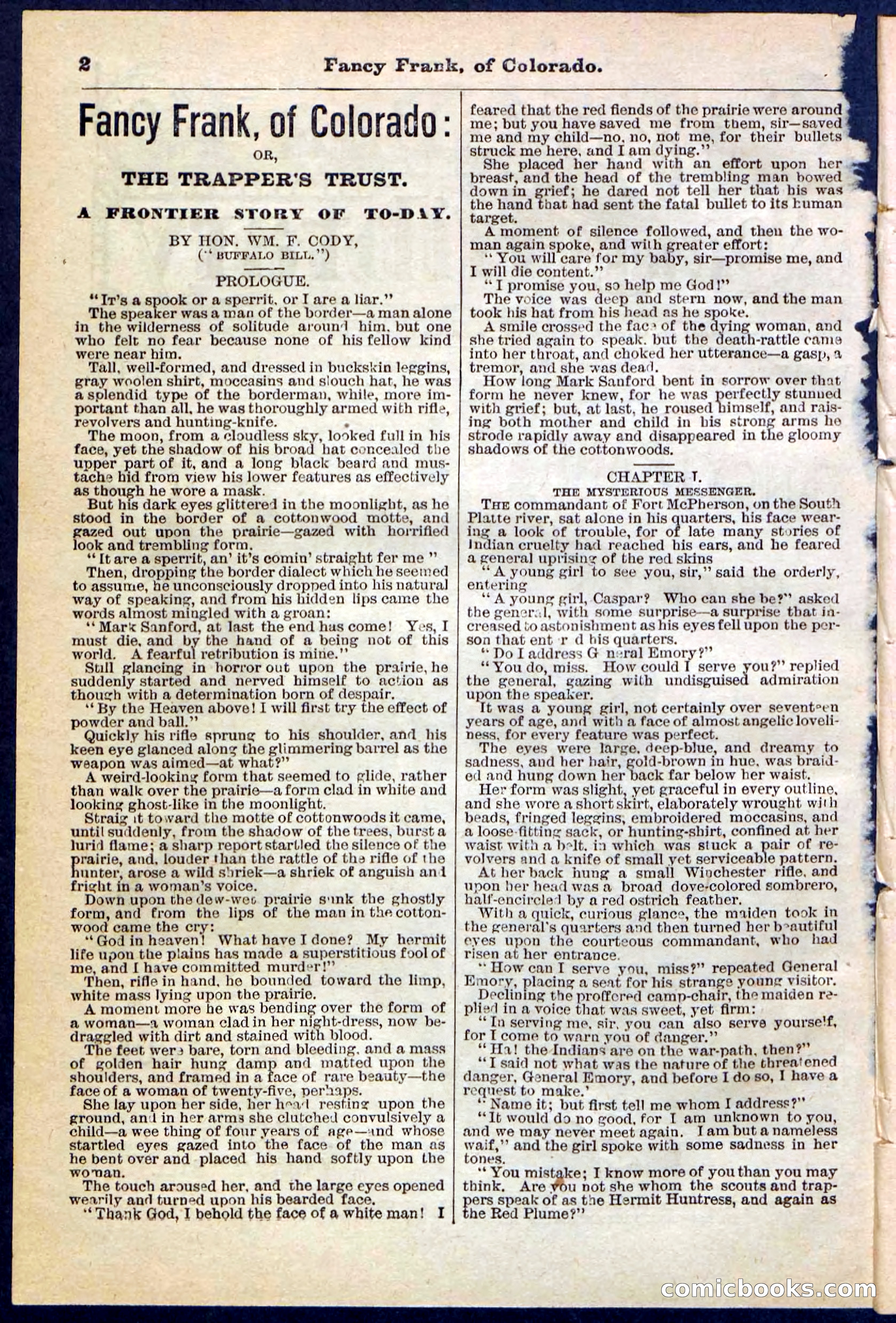 Beadle's Pocket Library No. 117 — page 2 of 32