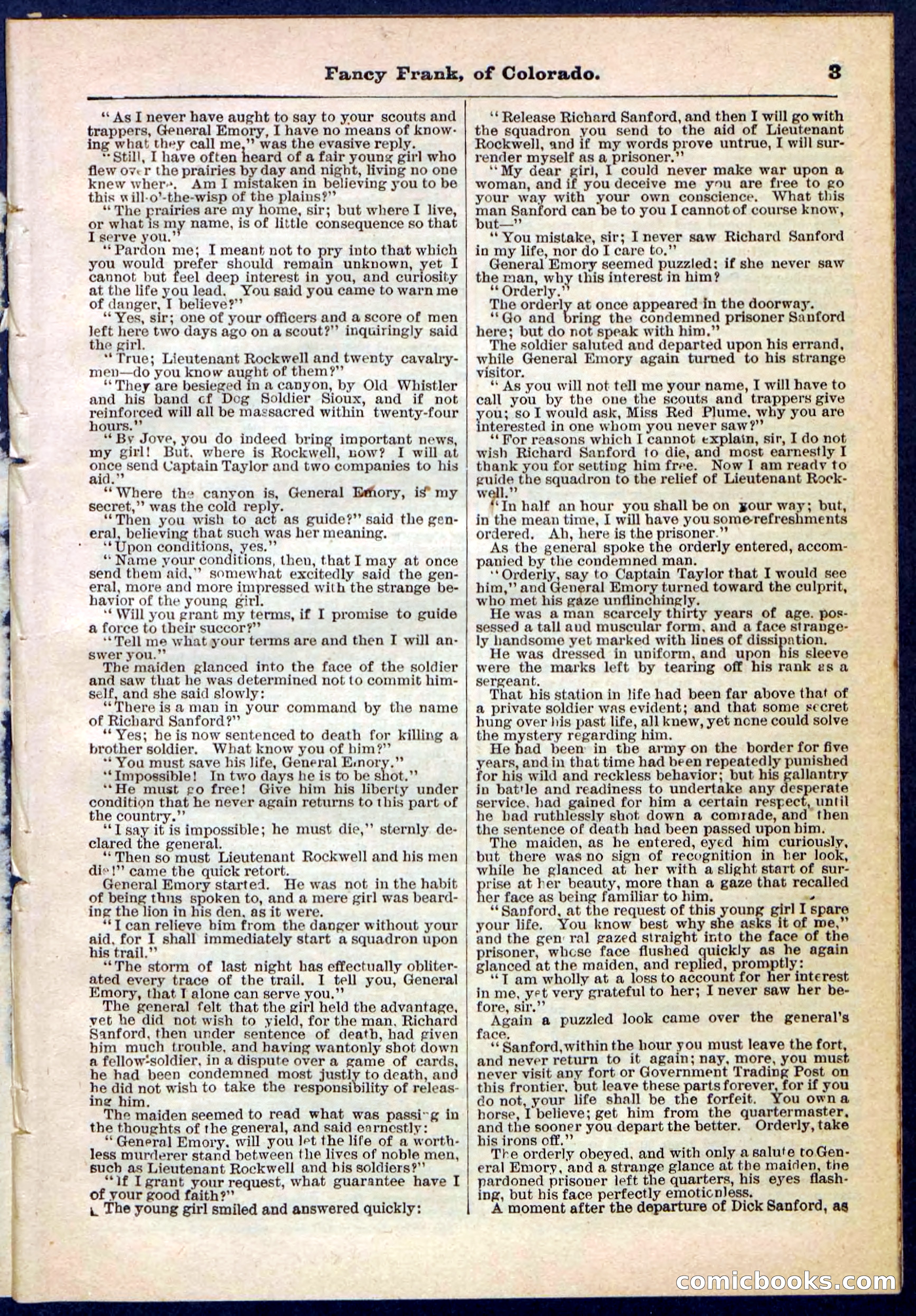 Beadle's Pocket Library No. 117 — page 3 of 32