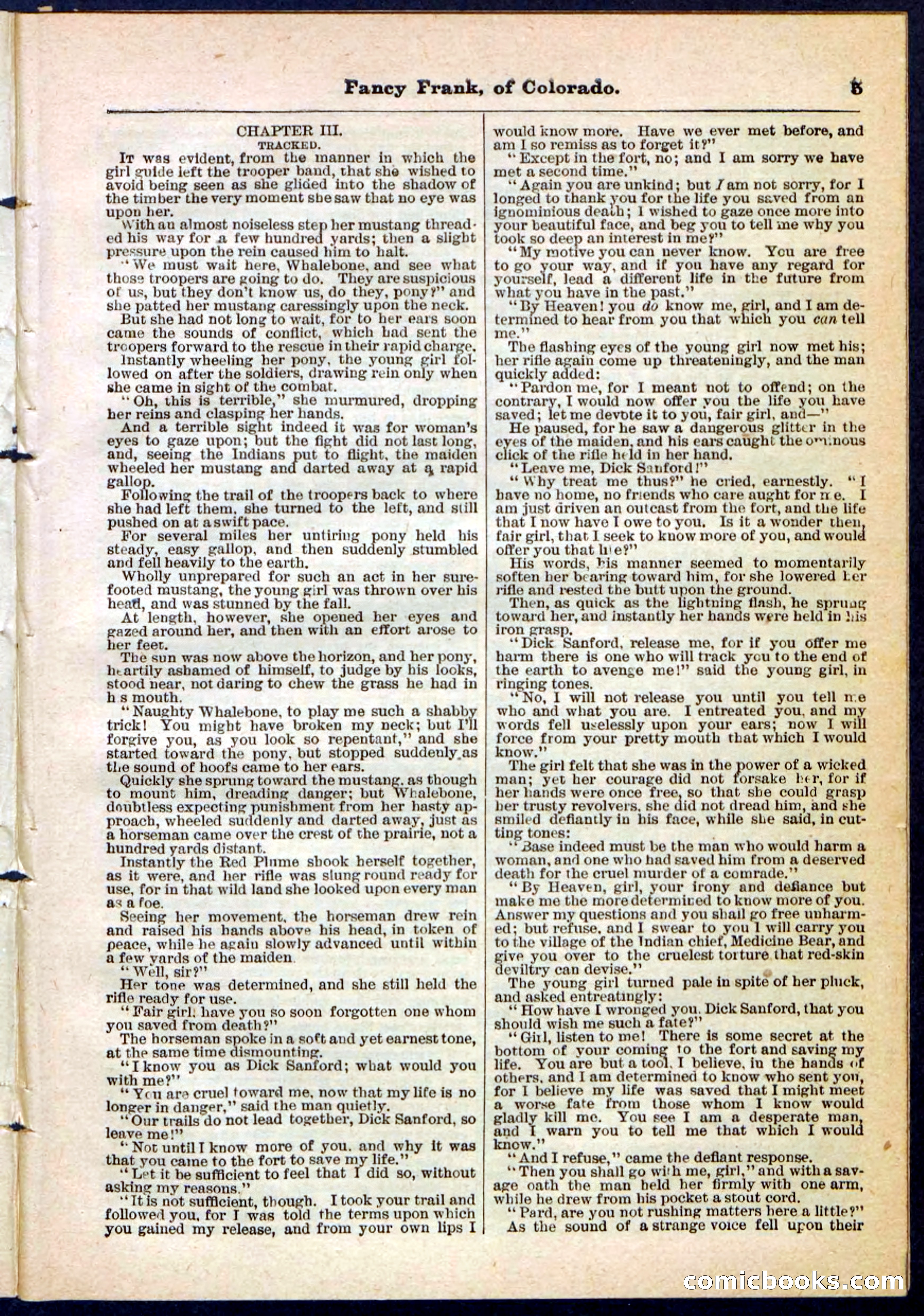 Beadle's Pocket Library No. 117 — page 5 of 32