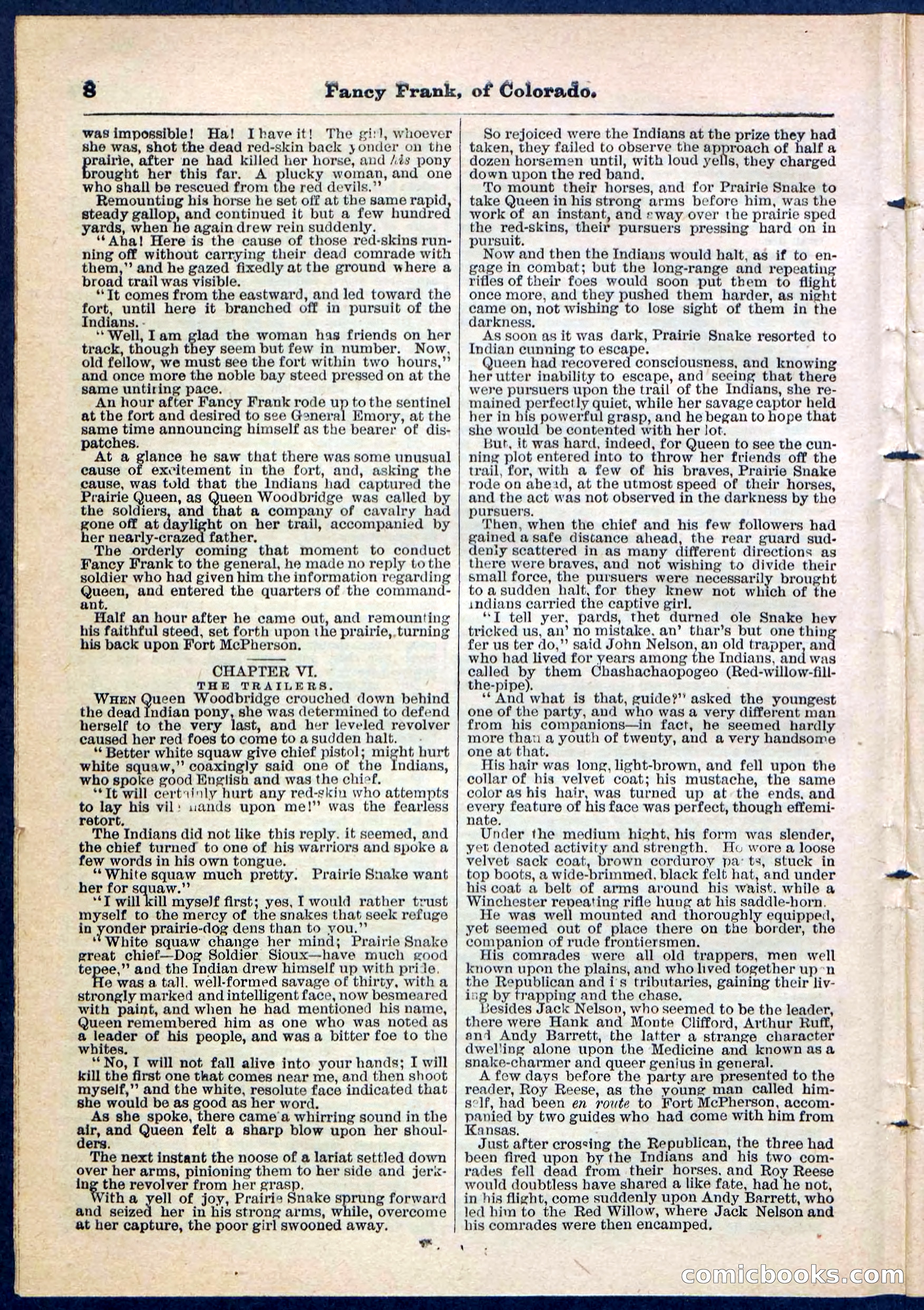 Beadle's Pocket Library No. 117 — page 8 of 32