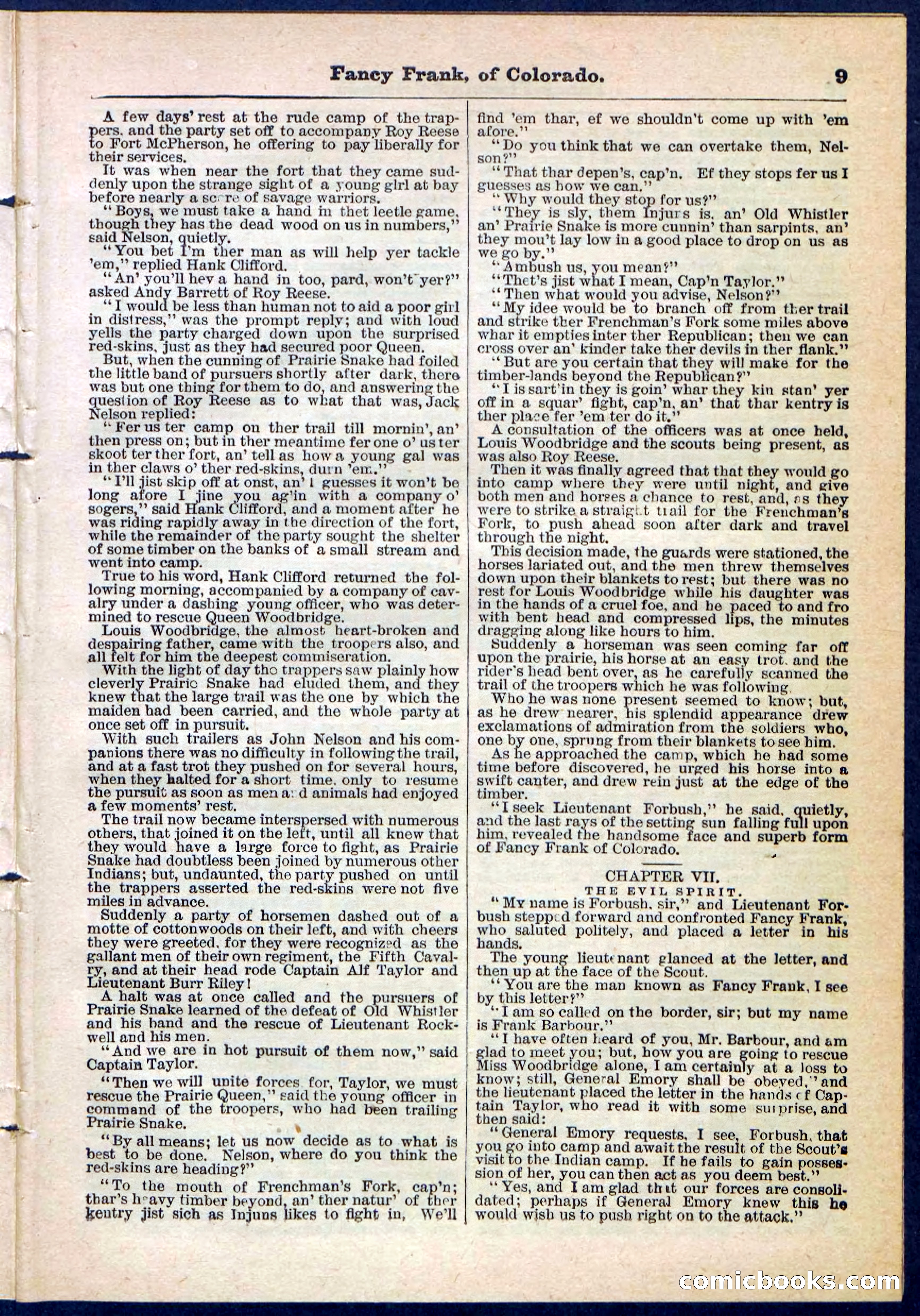 Beadle's Pocket Library No. 117 — page 9 of 32