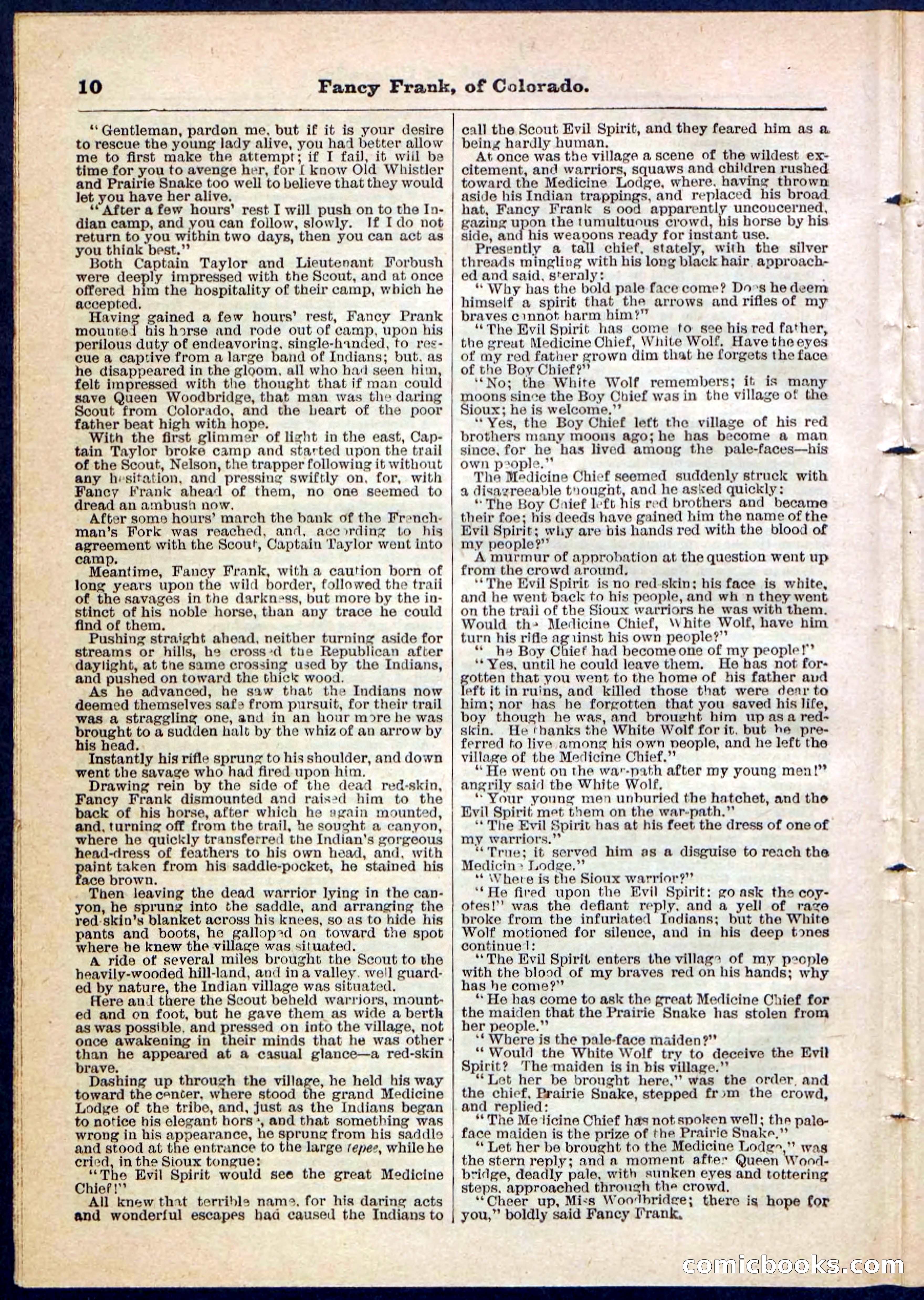 Beadle's Pocket Library No. 117 — page 10 of 32