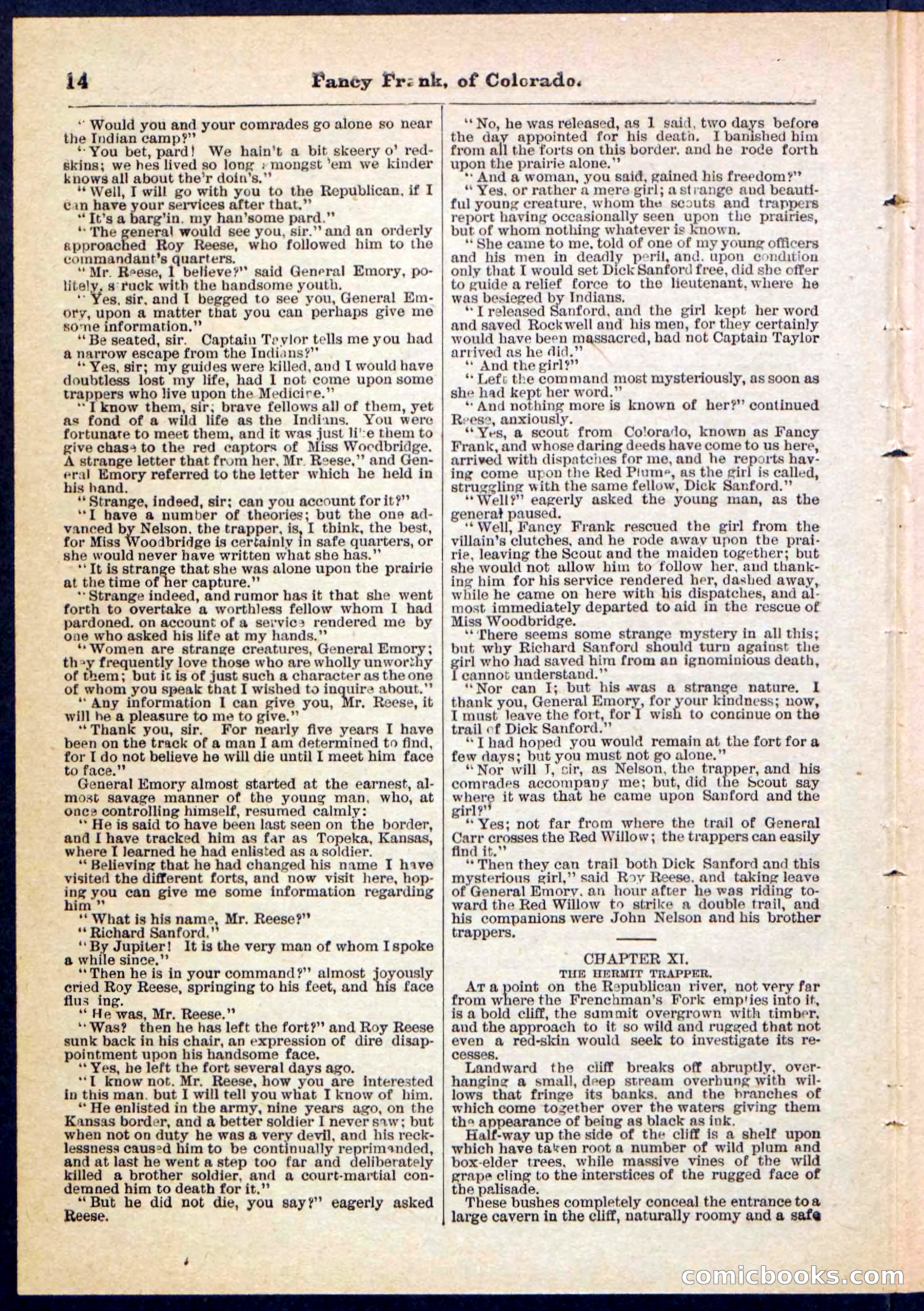 Beadle's Pocket Library No. 117 — page 14 of 32