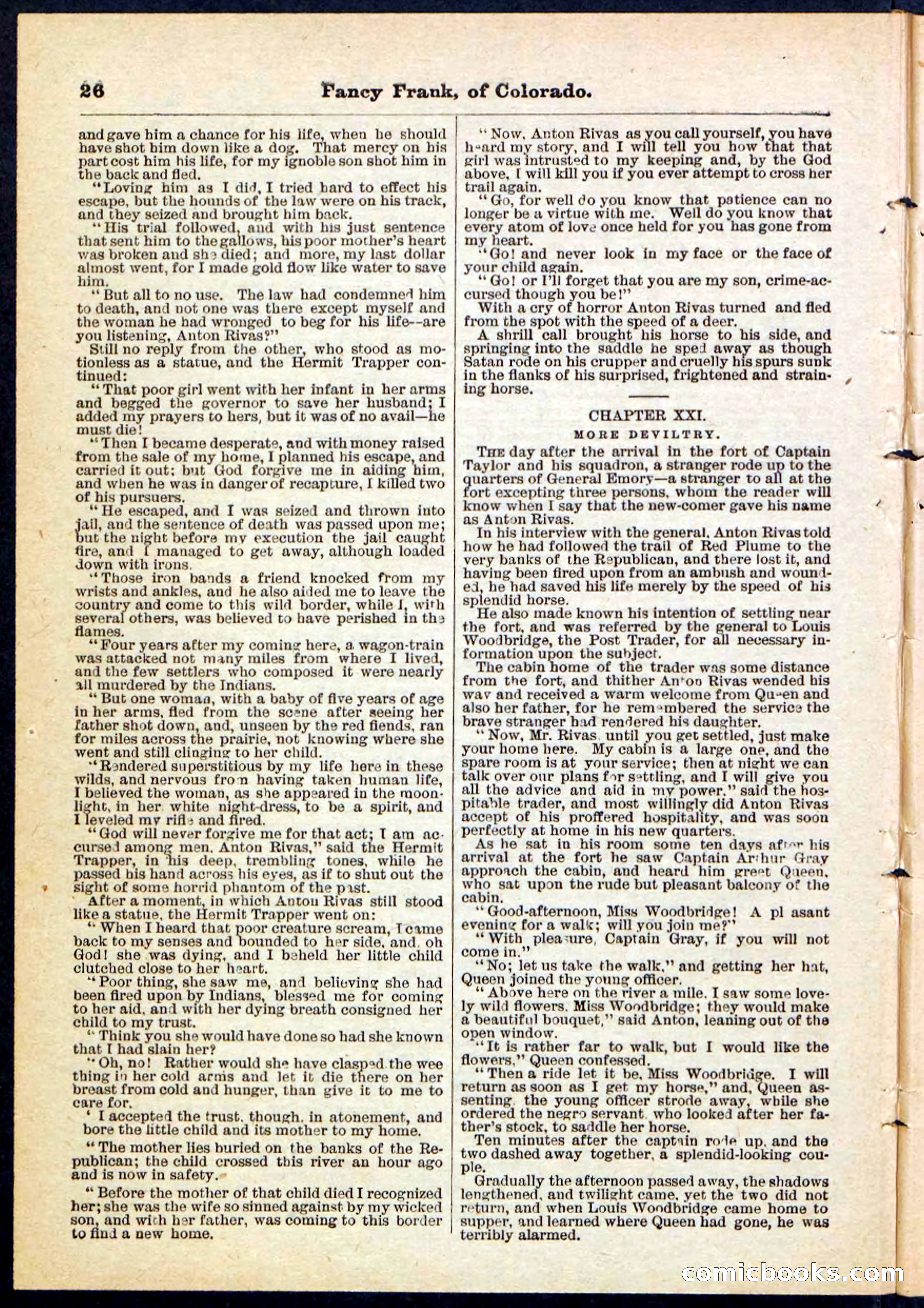 Beadle's Pocket Library No. 117 — page 26 of 32