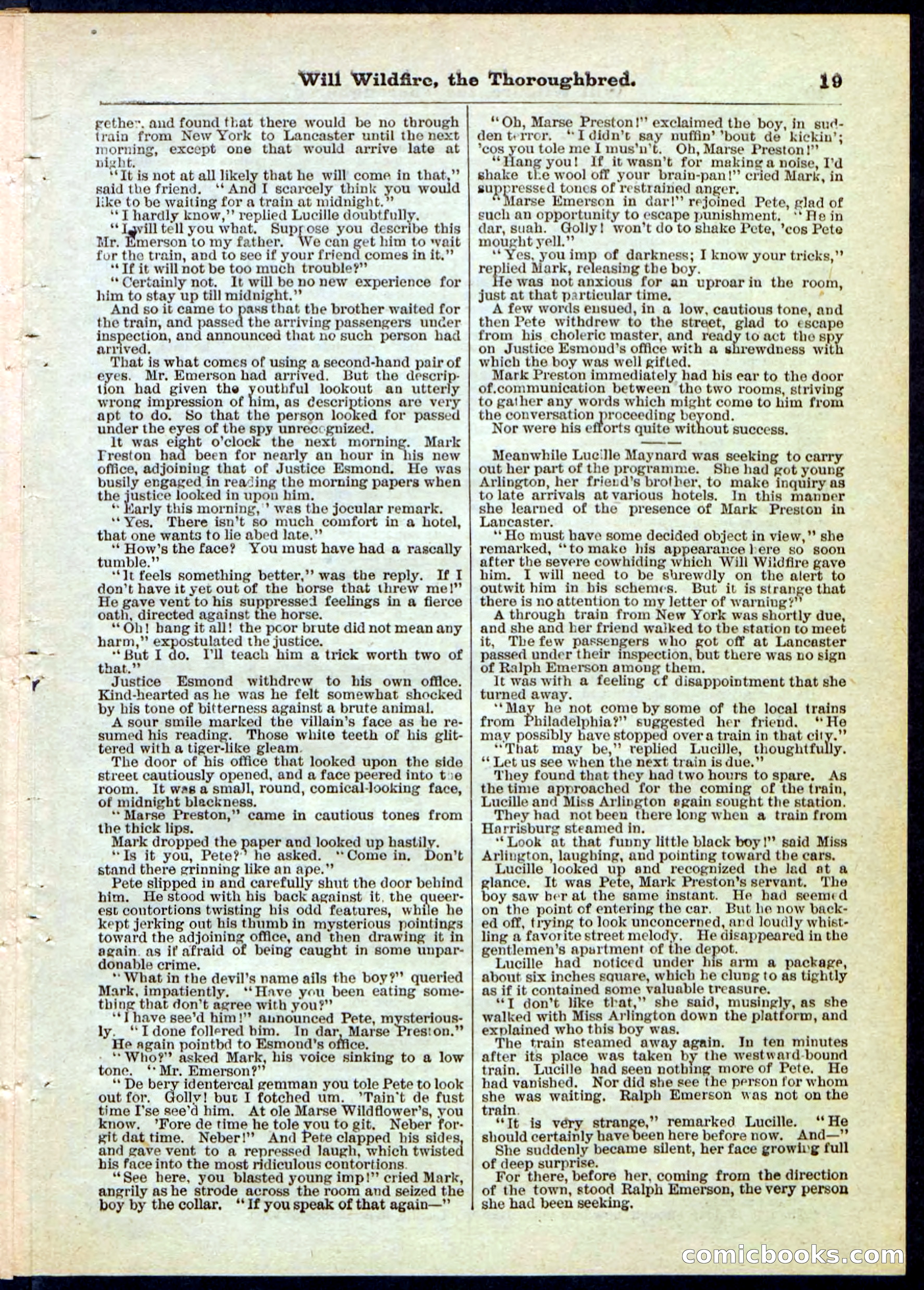 Beadle's Pocket Library No. 118 — page 19 of 32