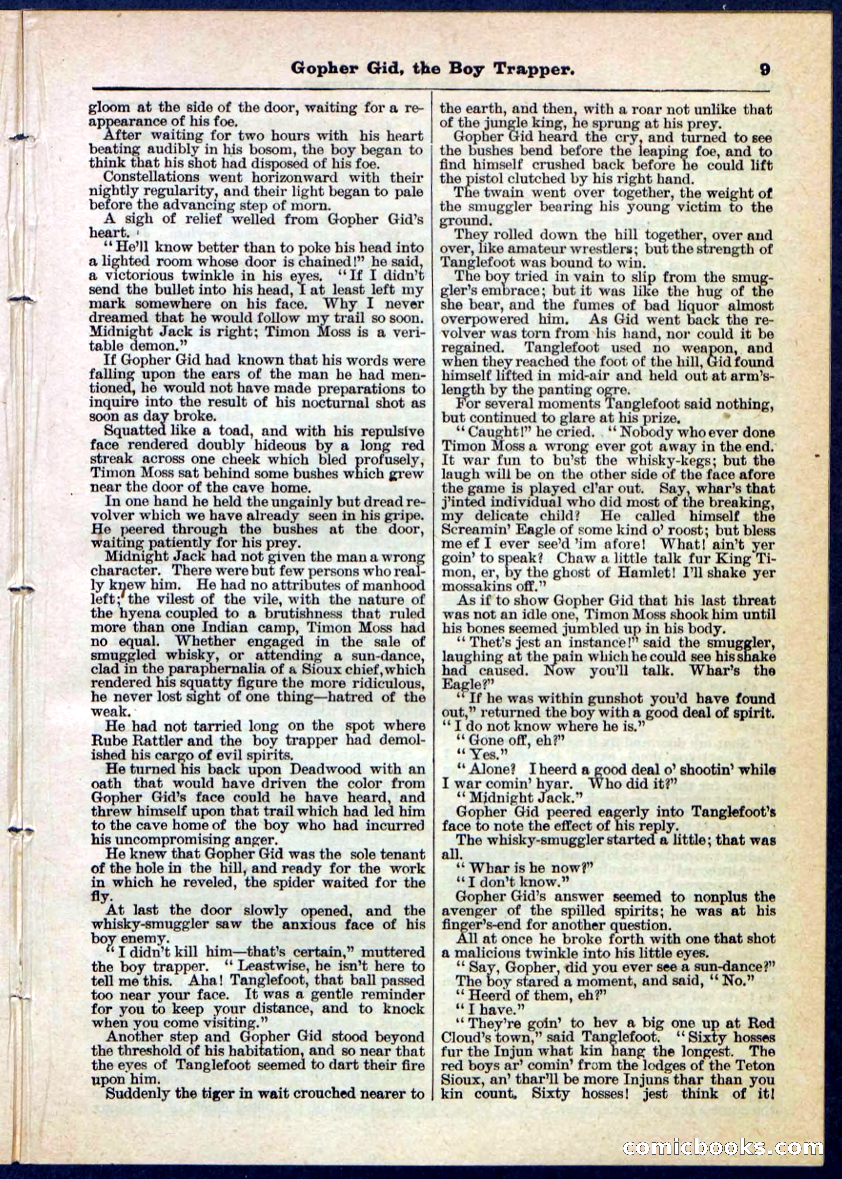 Beadle's Pocket Library No. 120 — page 9 of 32