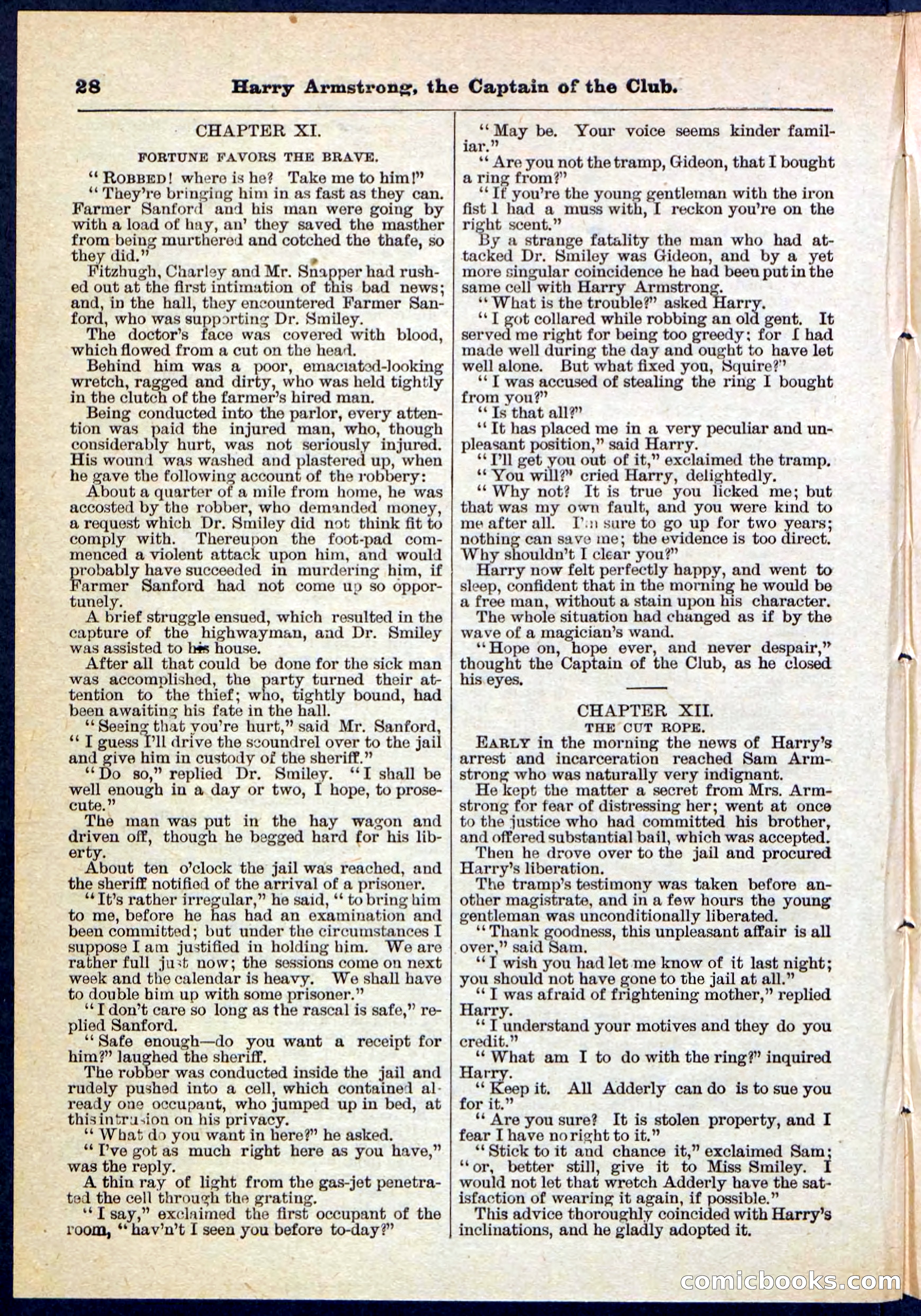 Beadle's Pocket Library No. 121 — page 28 of 32