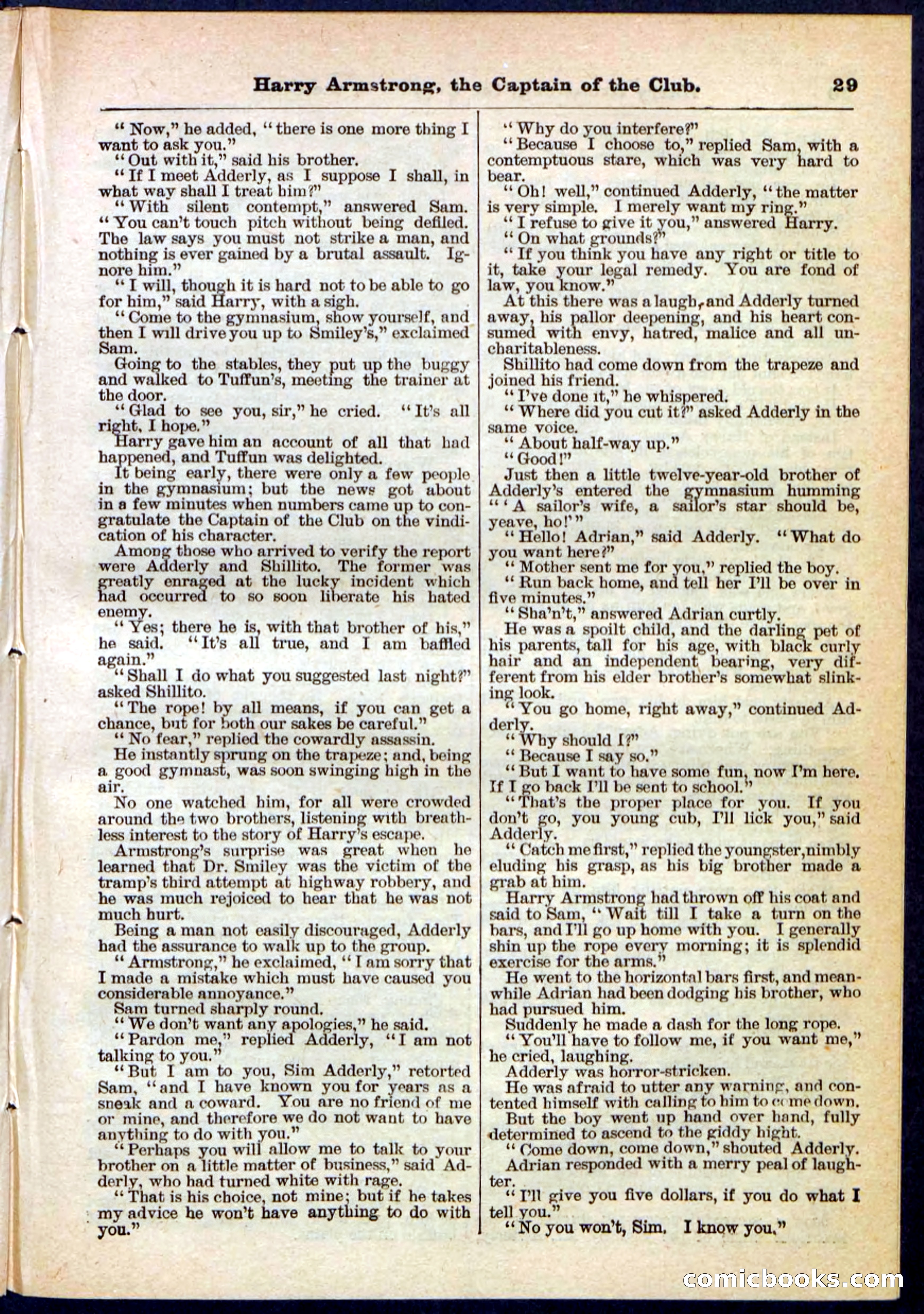 Beadle's Pocket Library No. 121 — page 29 of 32