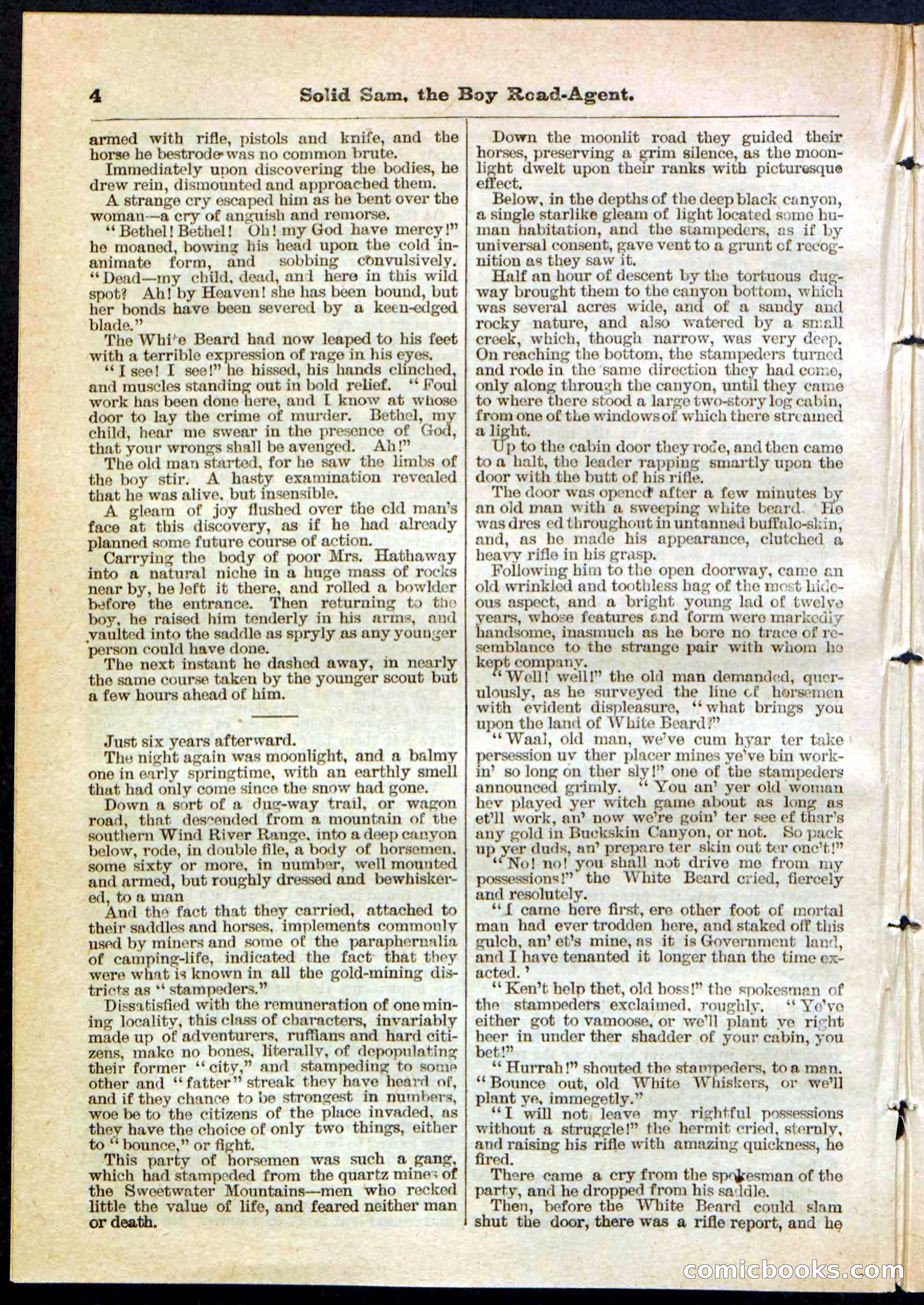 Beadle's Pocket Library No. 123 — page 4 of 32