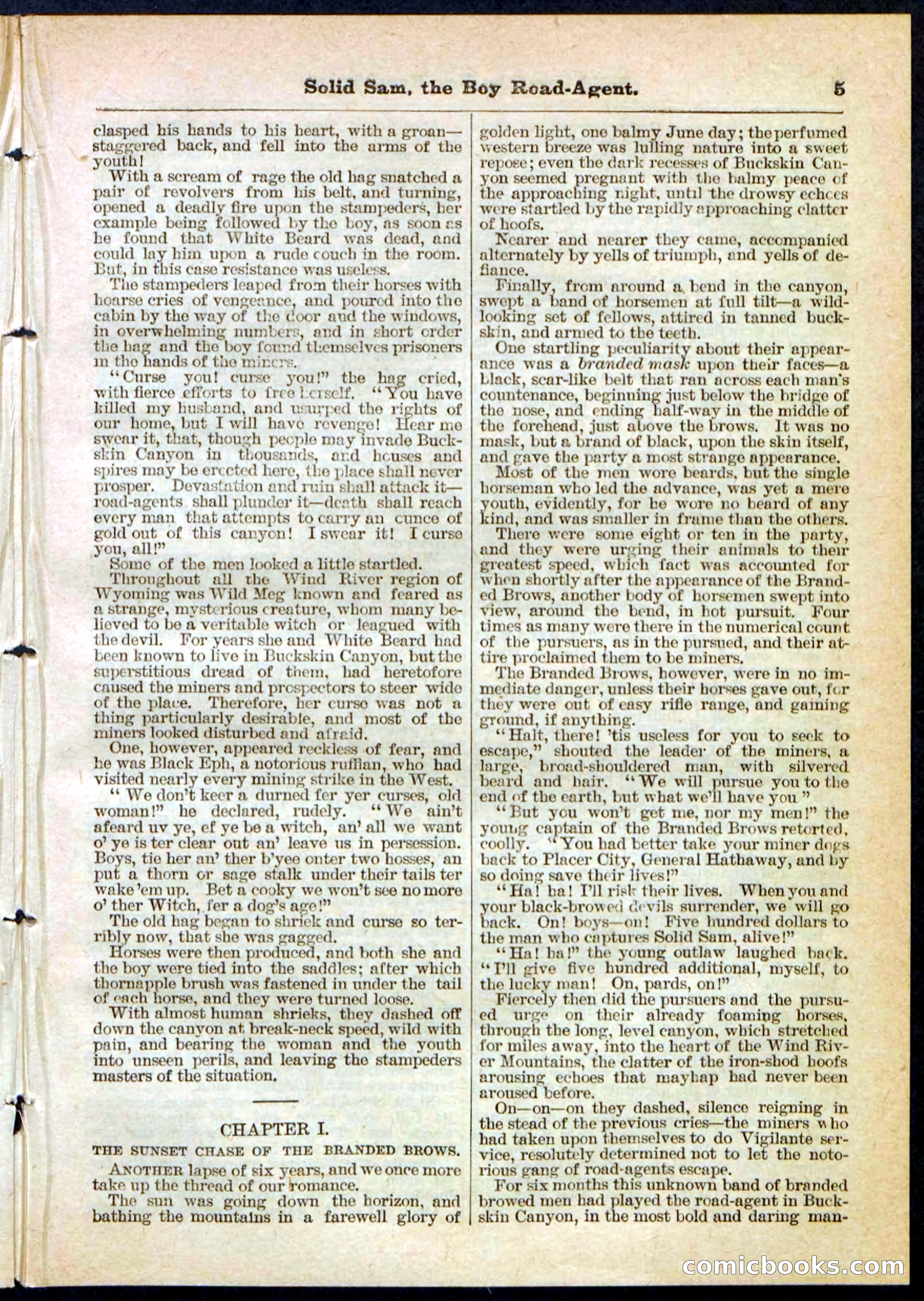 Beadle's Pocket Library No. 123 — page 5 of 32