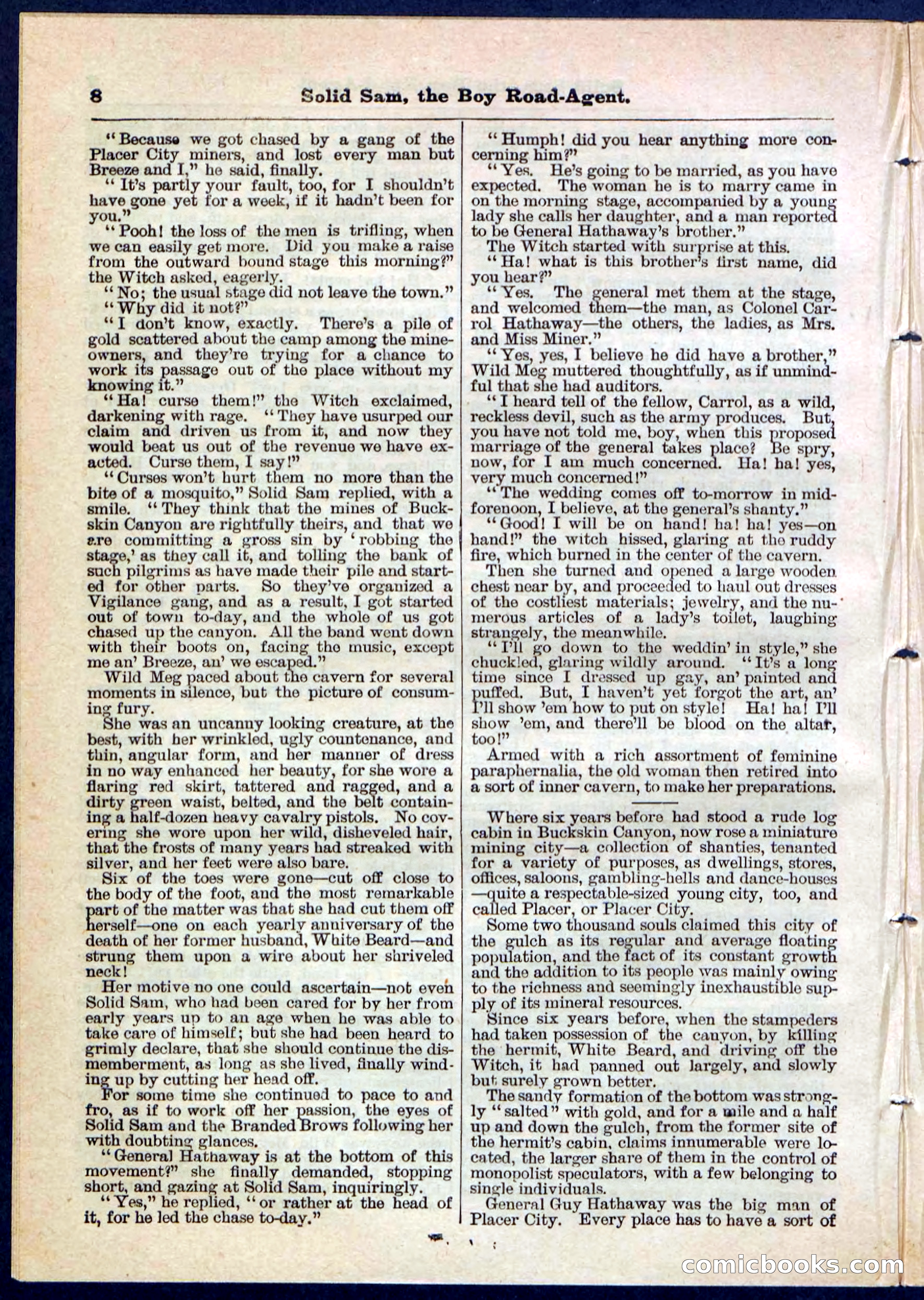 Beadle's Pocket Library No. 123 — page 8 of 32