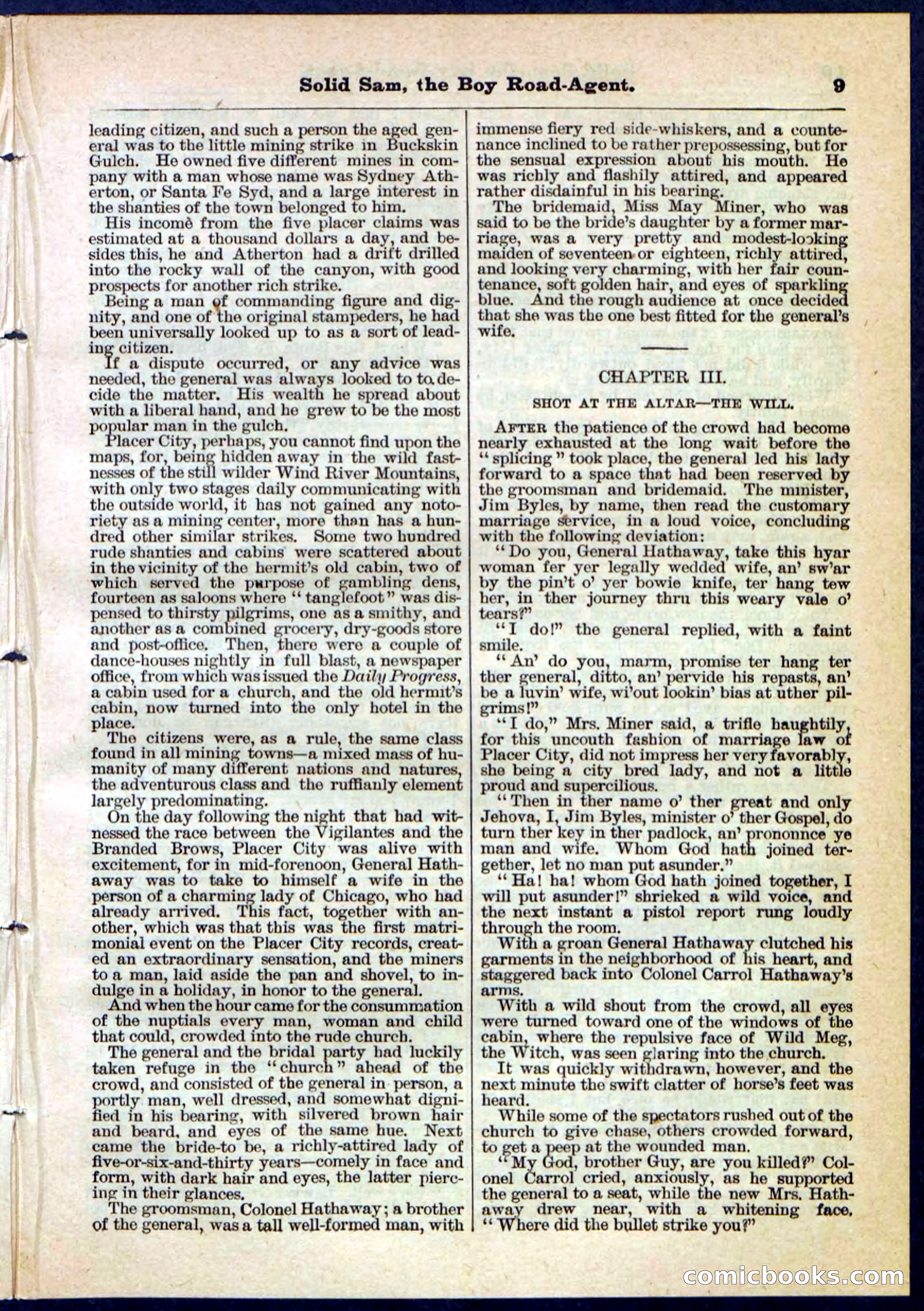 Beadle's Pocket Library No. 123 — page 9 of 32
