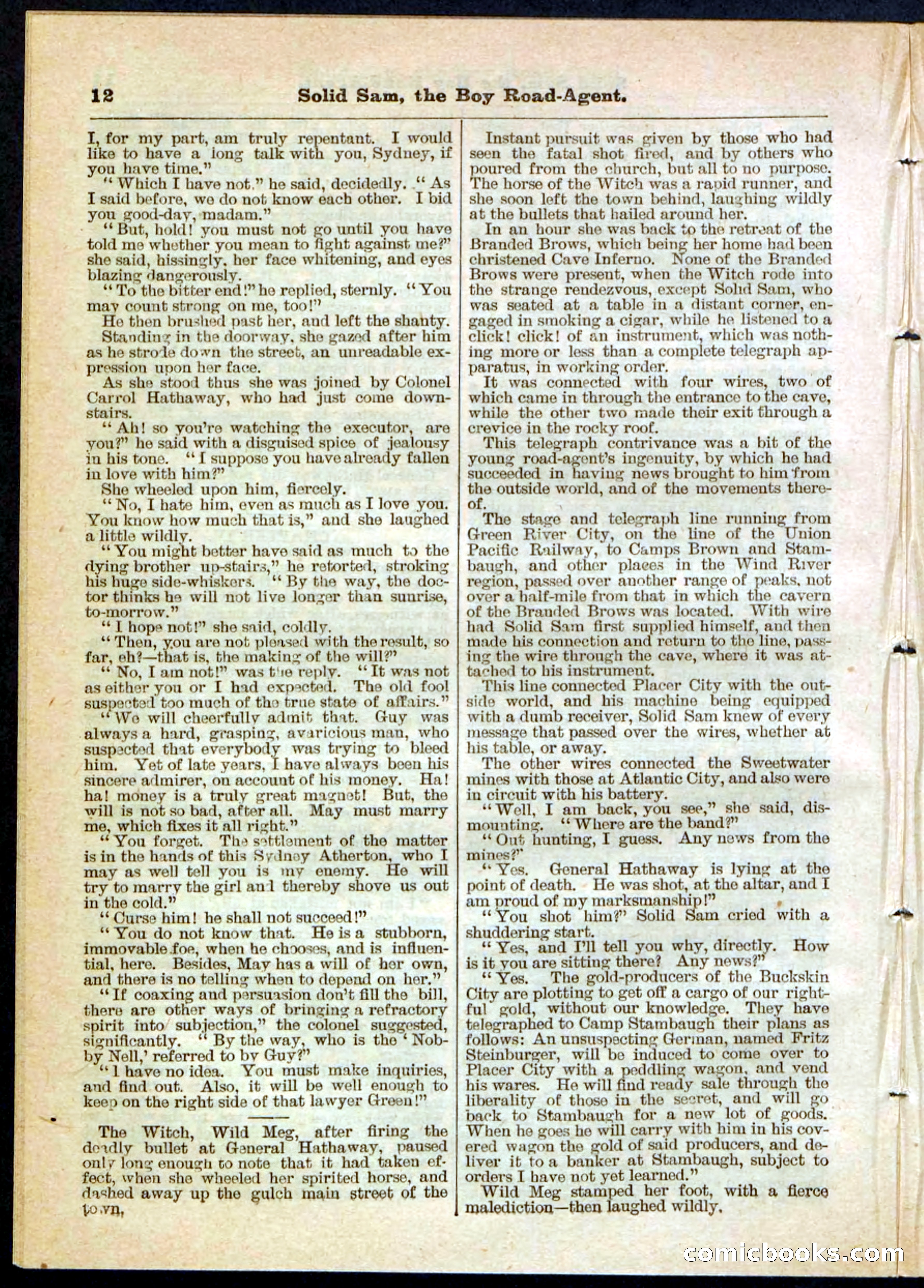 Beadle's Pocket Library No. 123 — page 12 of 32