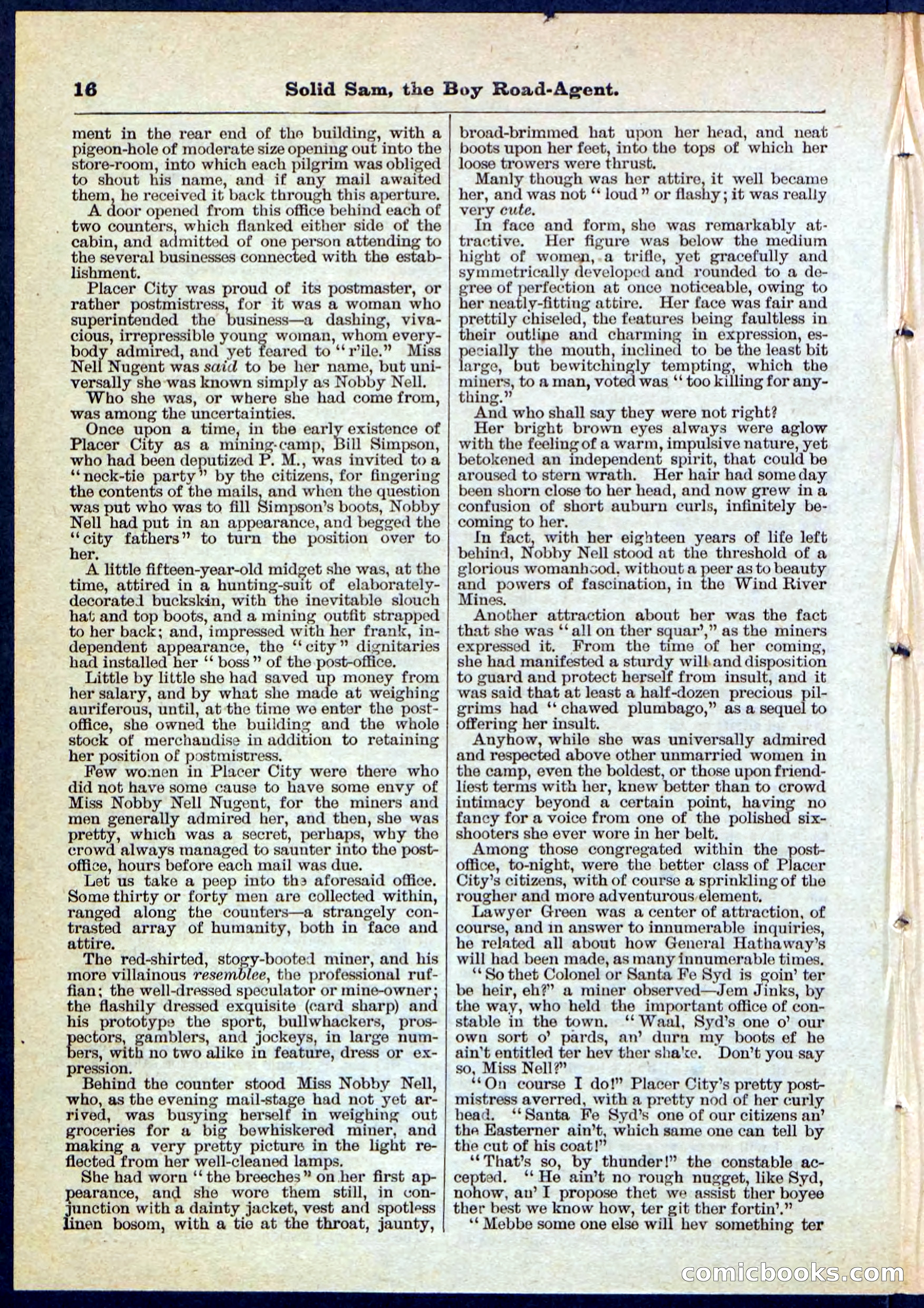 Beadle's Pocket Library No. 123 — page 16 of 32