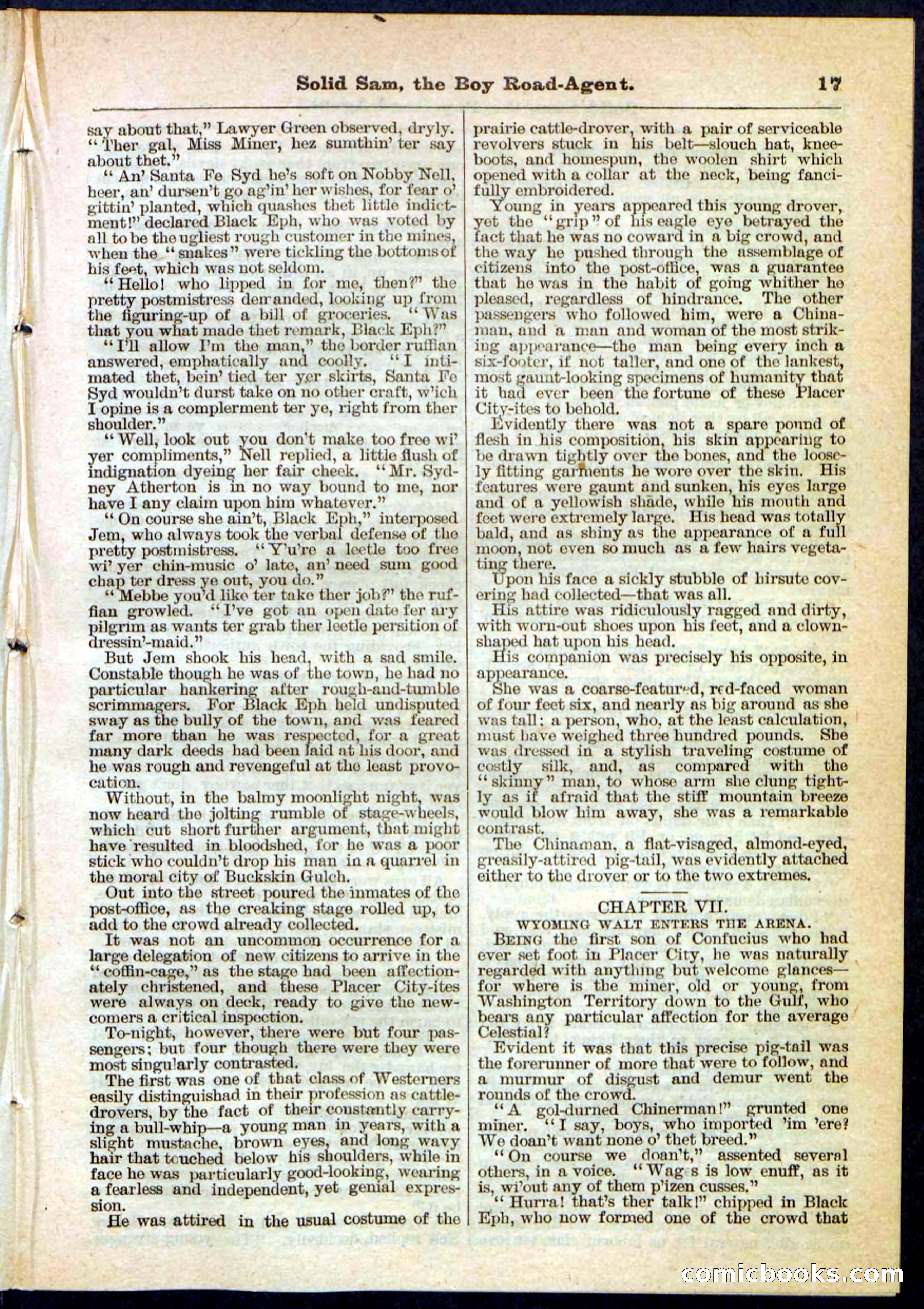 Beadle's Pocket Library No. 123 — page 17 of 32