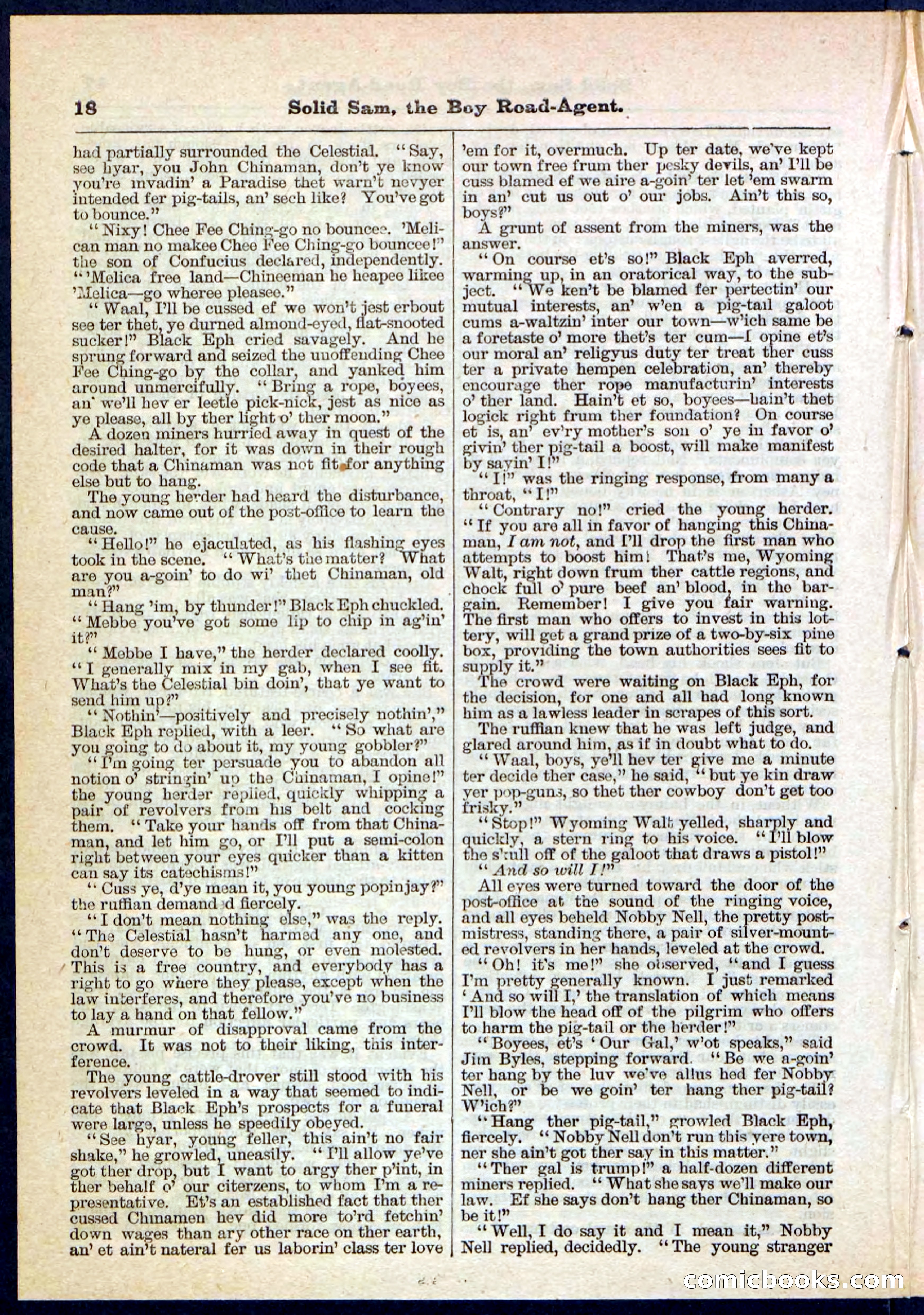 Beadle's Pocket Library No. 123 — page 18 of 32