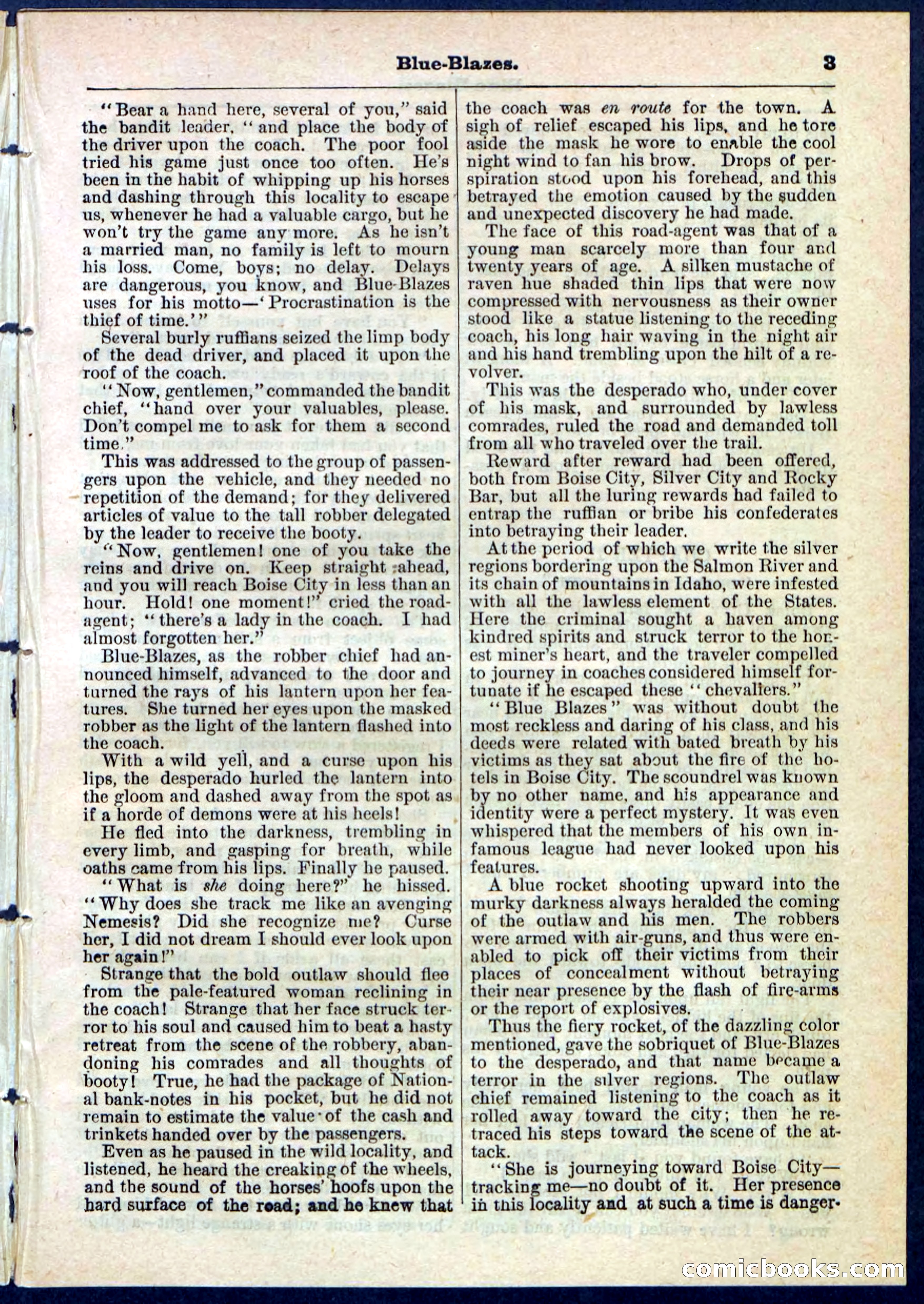 Beadle's Pocket Library No. 126 — page 3 of 32