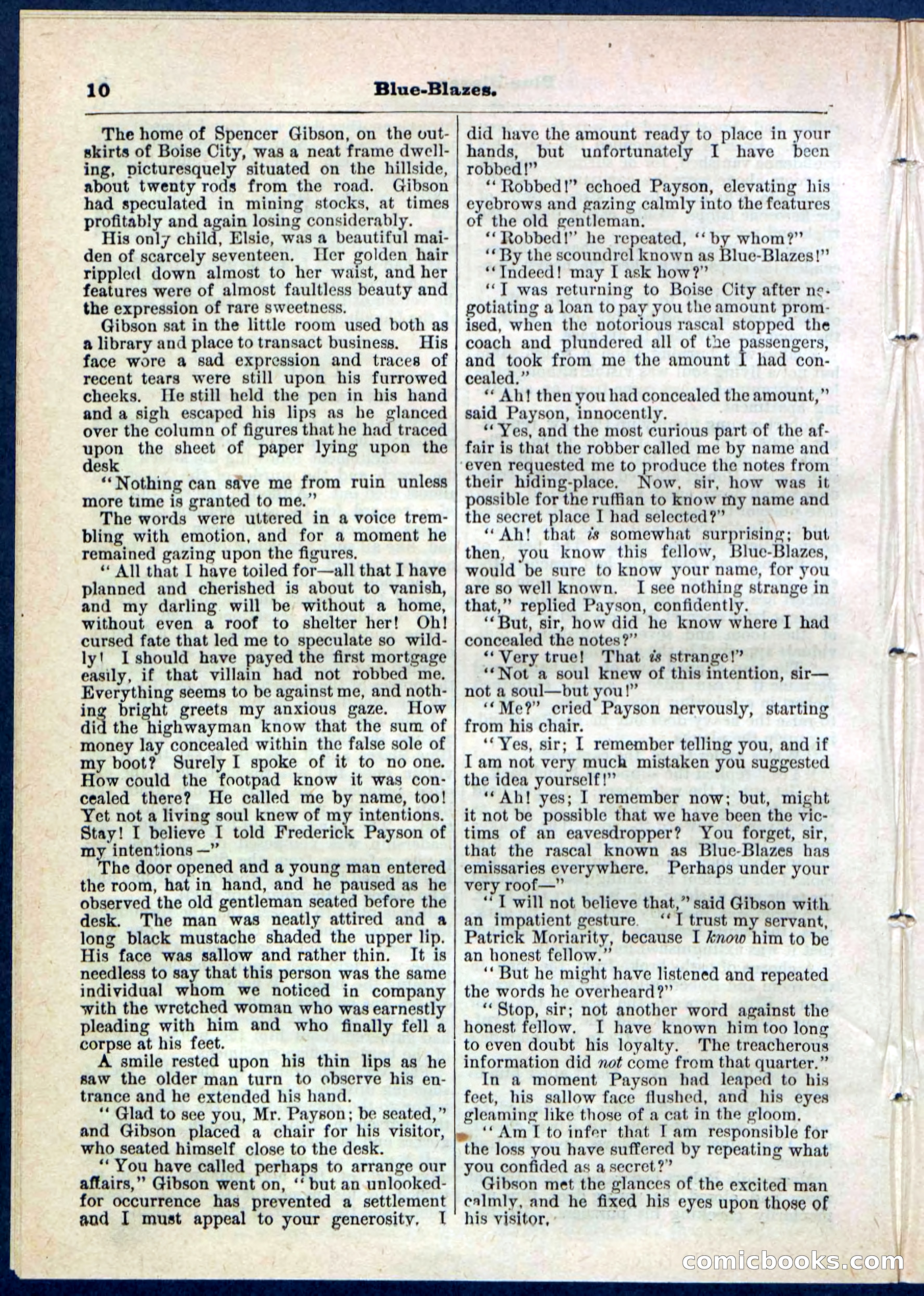 Beadle's Pocket Library No. 126 — page 10 of 32