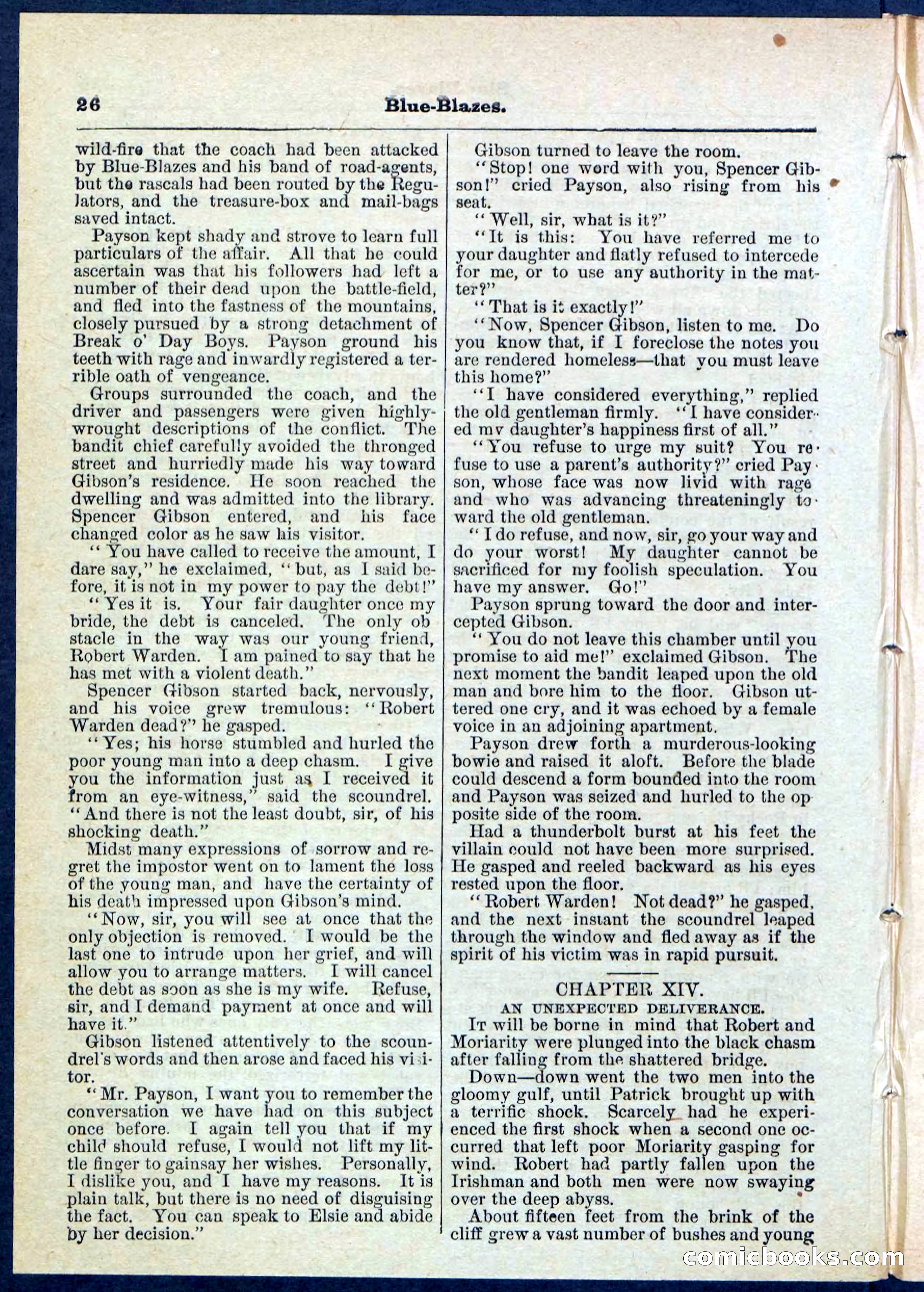 Beadle's Pocket Library No. 126 — page 26 of 32