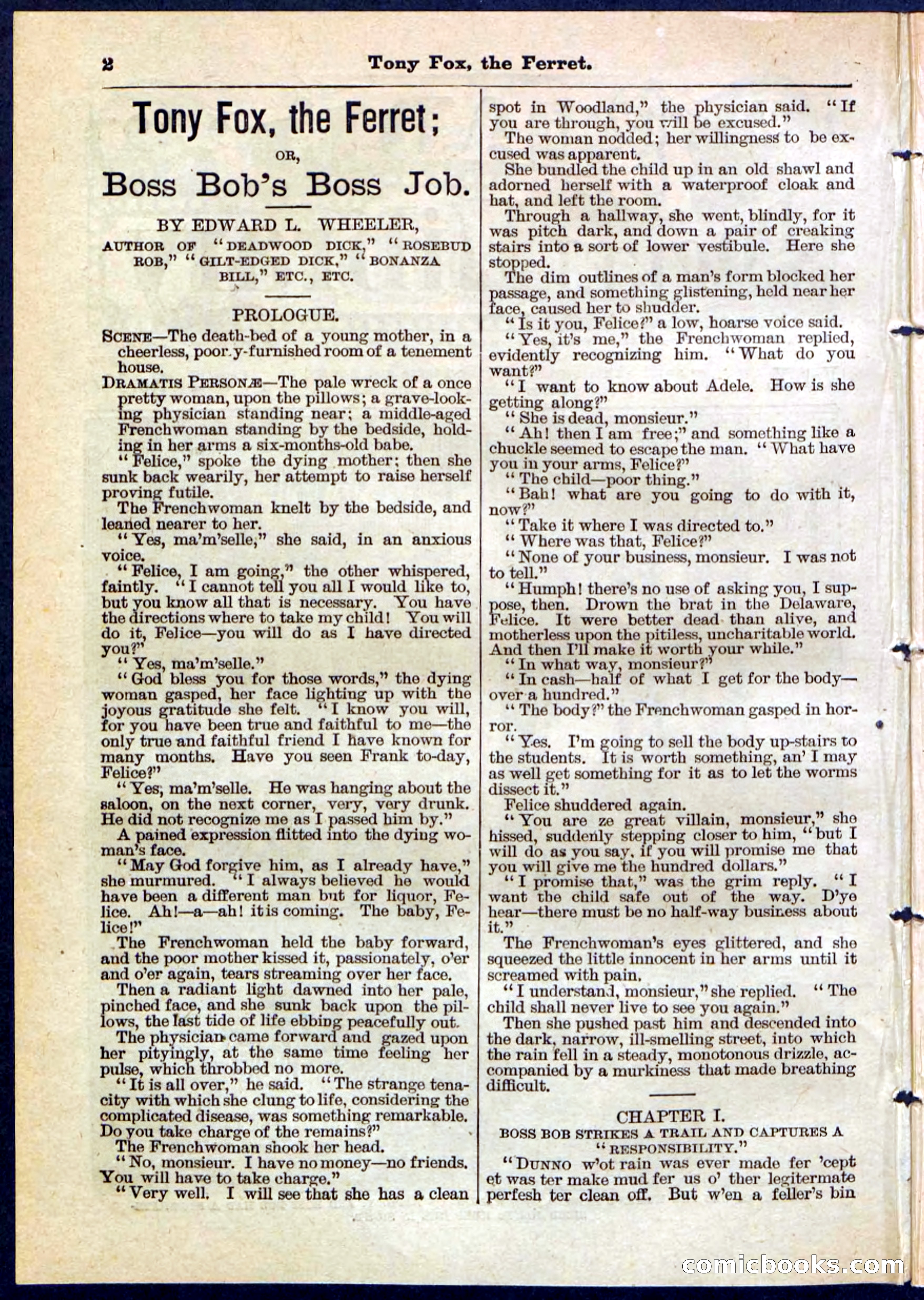Beadle's Pocket Library No. 127 — page 2 of 32