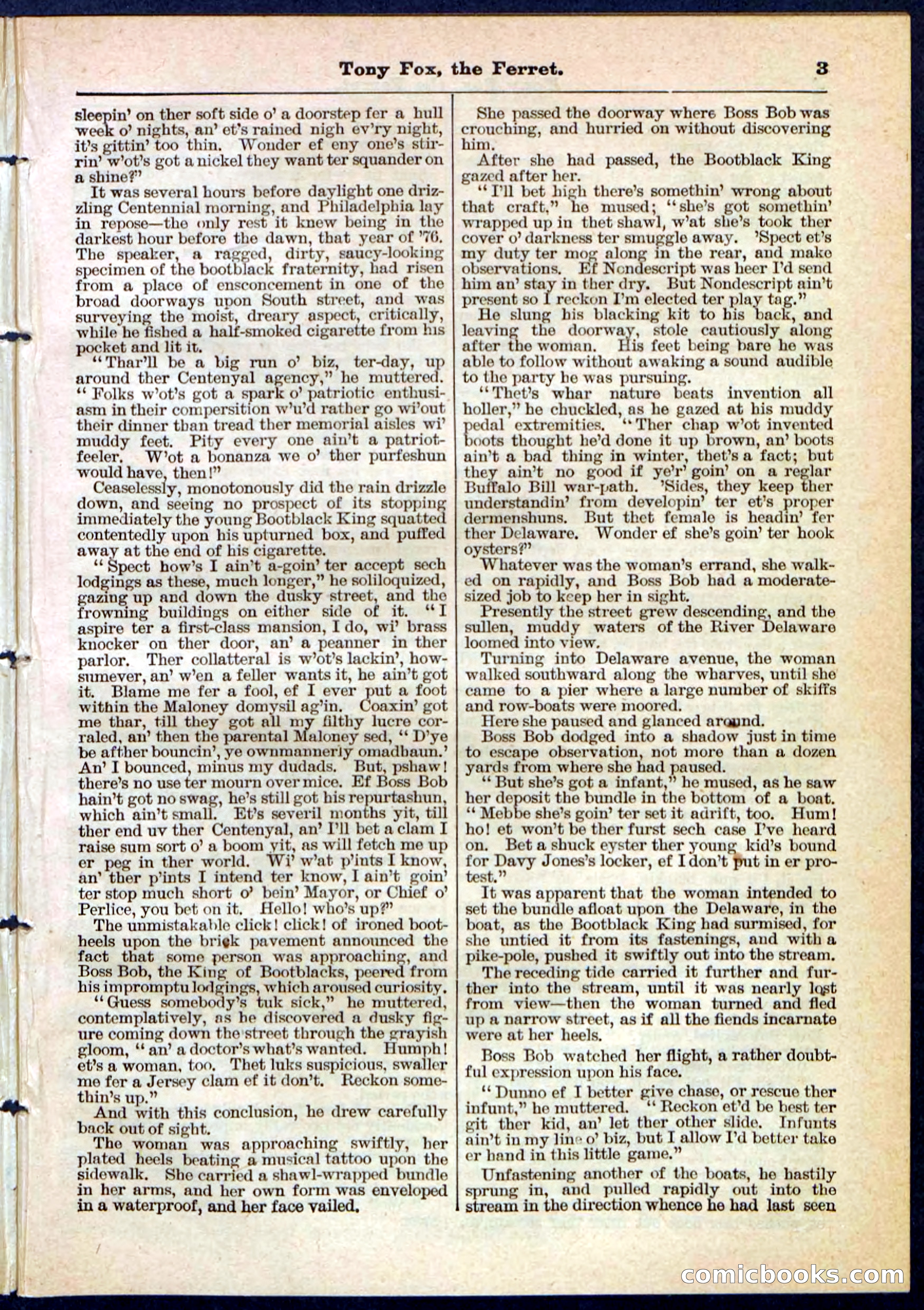 Beadle's Pocket Library No. 127 — page 3 of 32