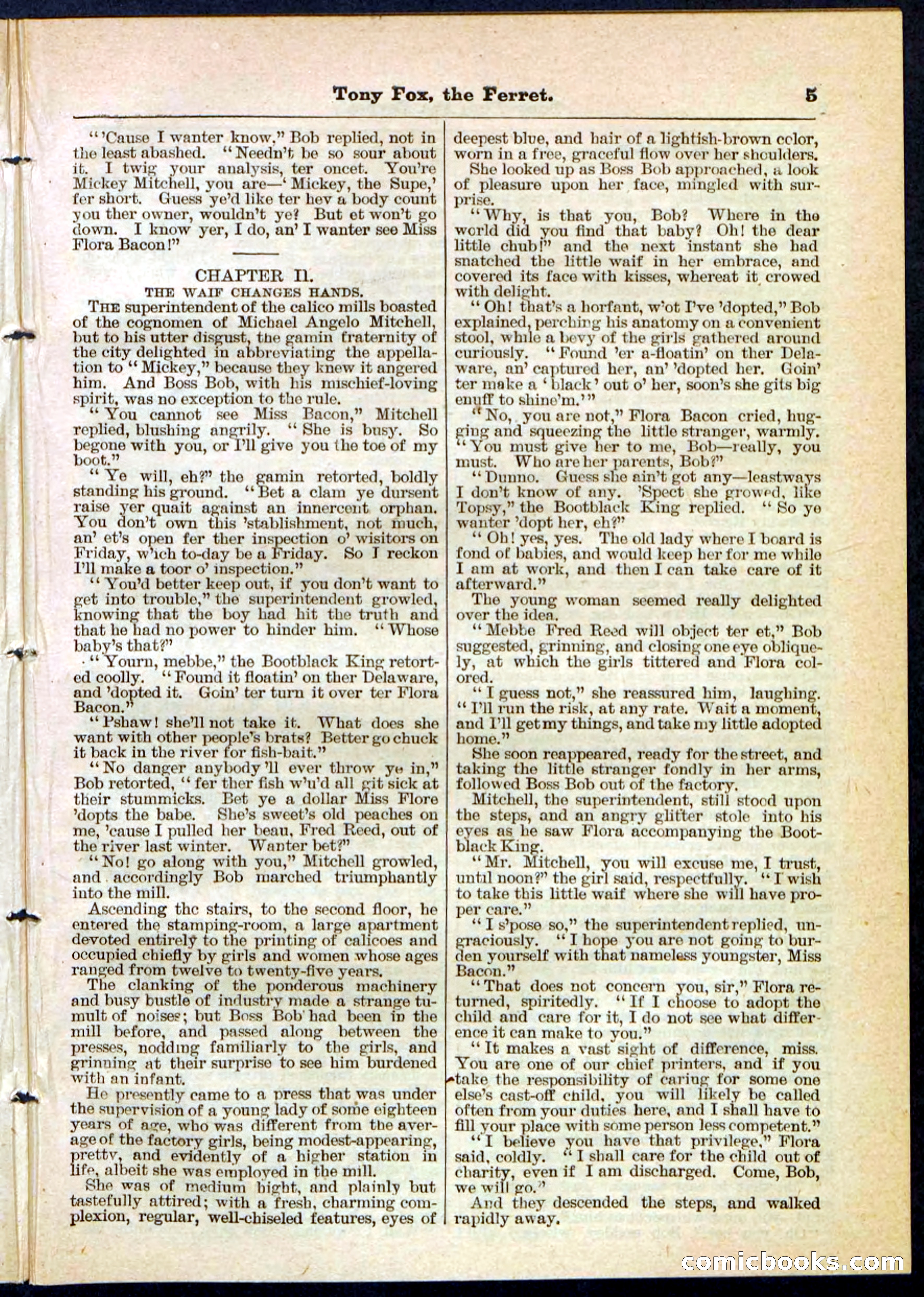Beadle's Pocket Library No. 127 — page 5 of 32