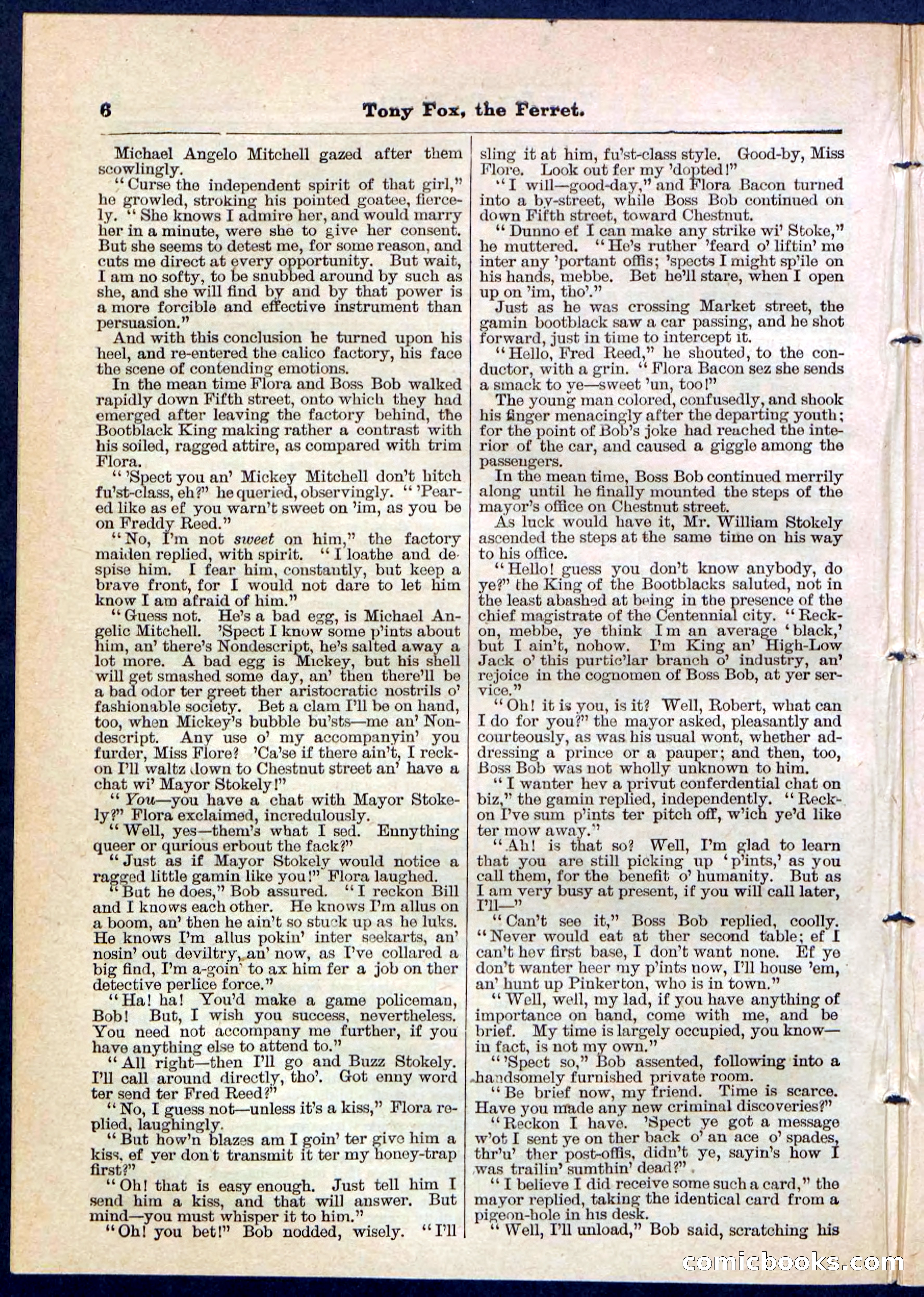 Beadle's Pocket Library No. 127 — page 6 of 32