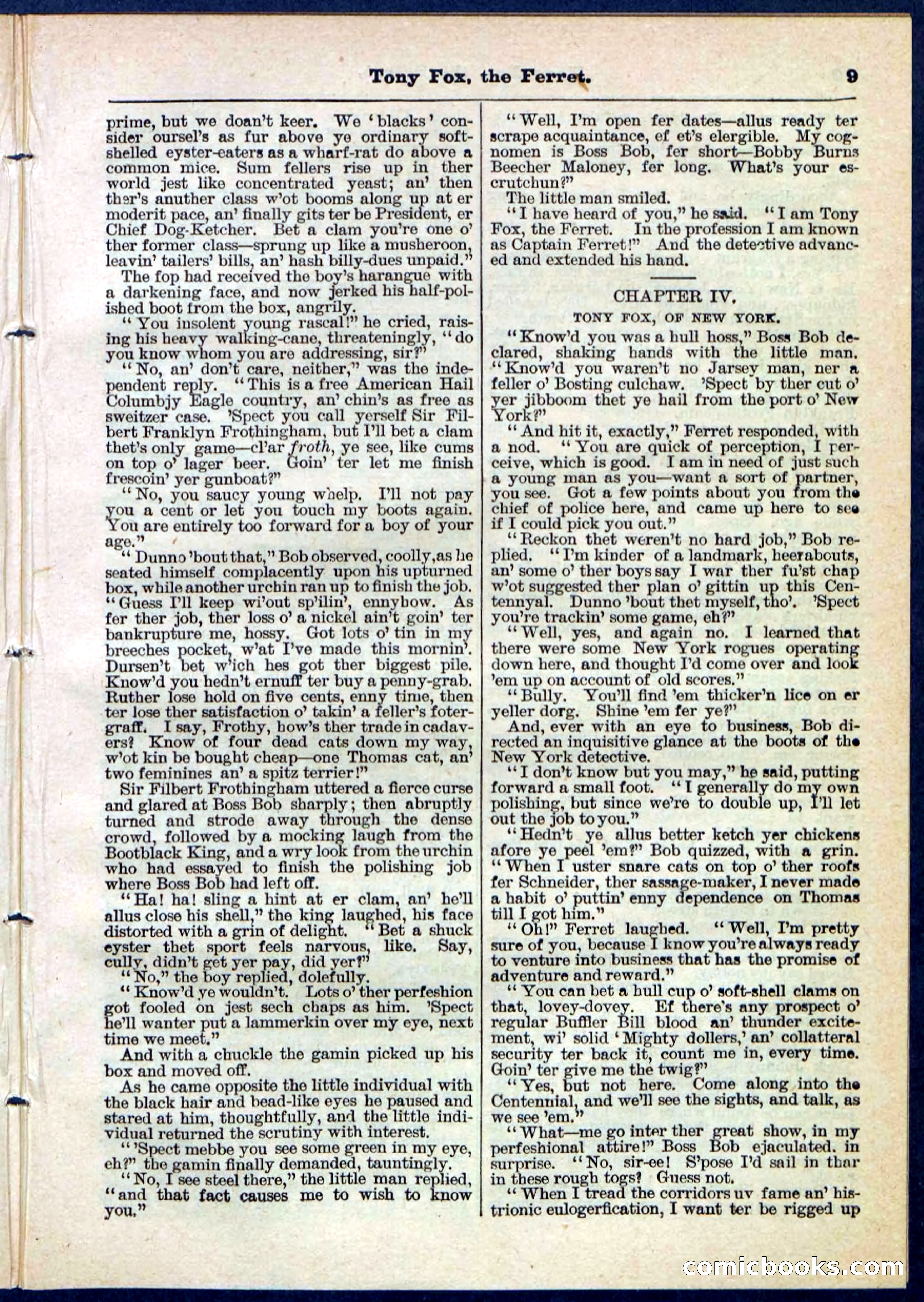 Beadle's Pocket Library No. 127 — page 9 of 32