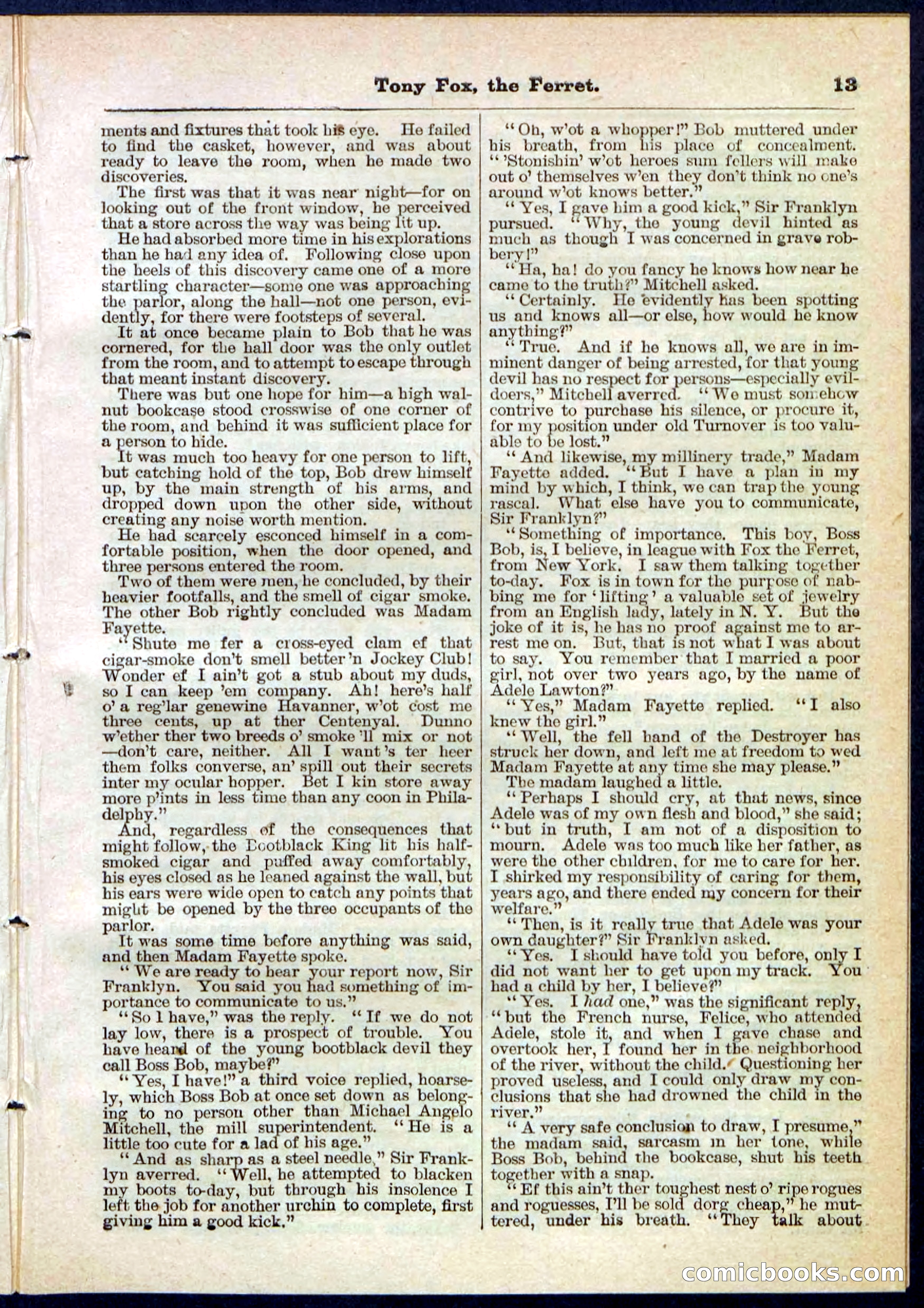 Beadle's Pocket Library No. 127 — page 13 of 32
