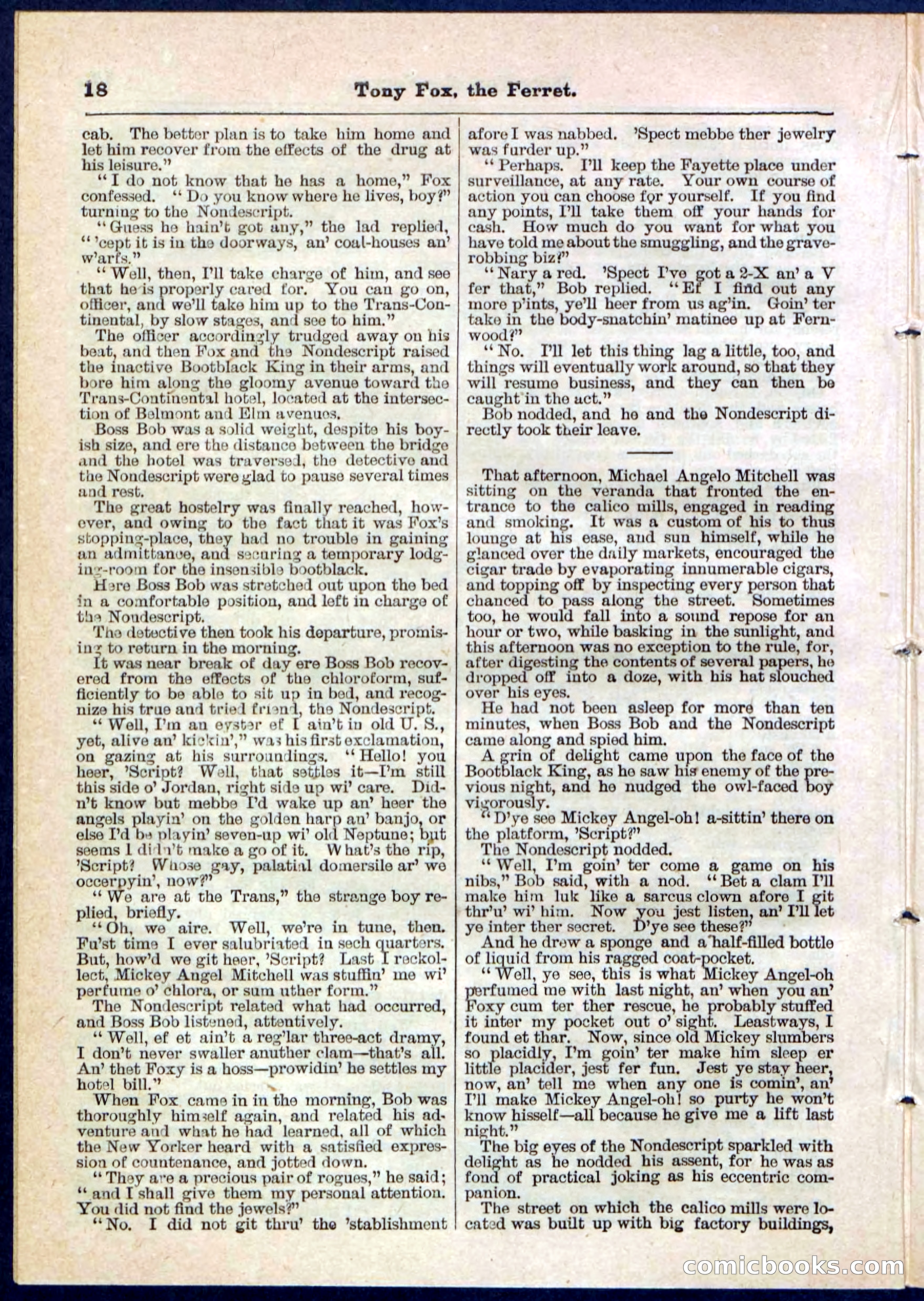 Beadle's Pocket Library No. 127 — page 18 of 32