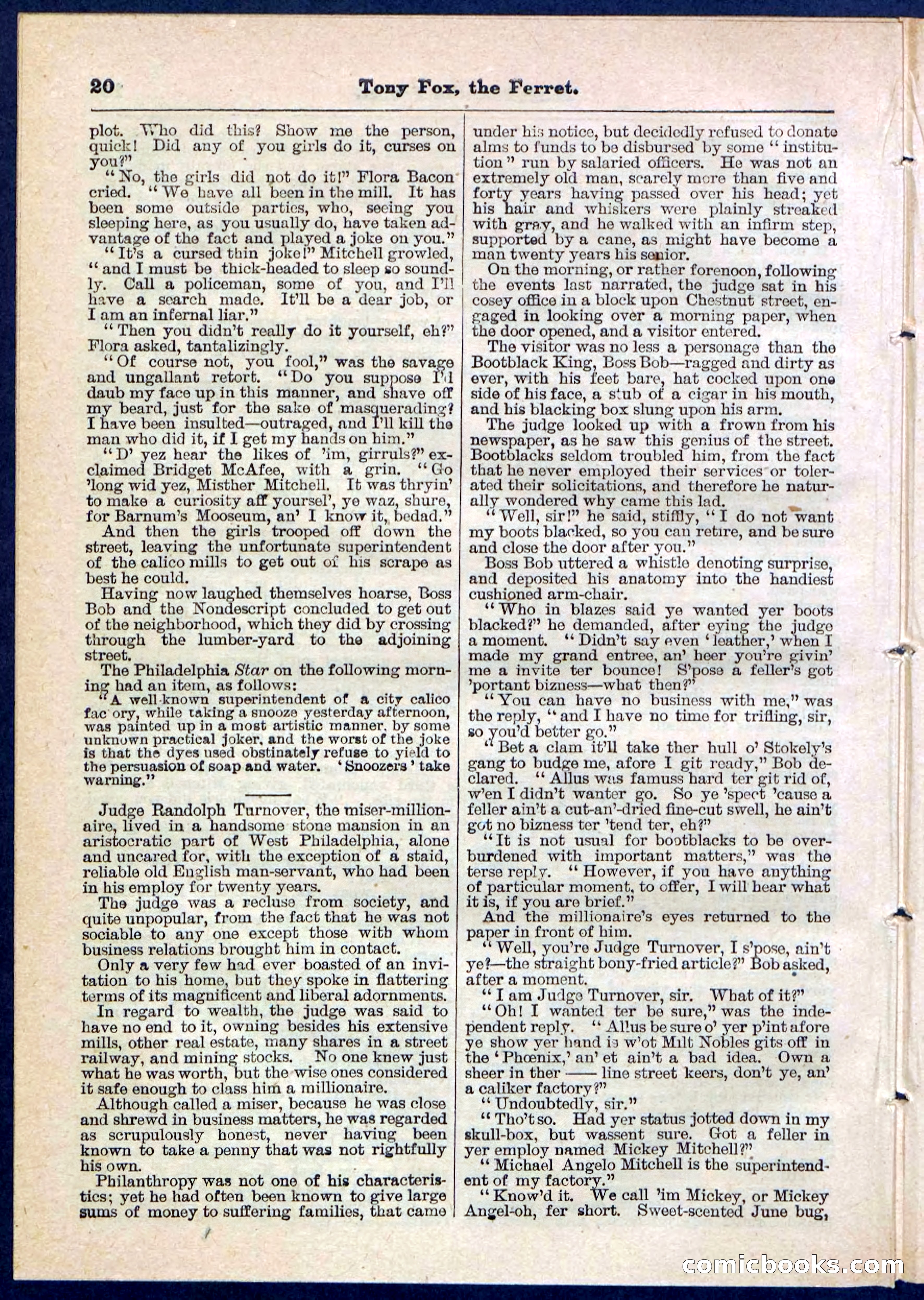 Beadle's Pocket Library No. 127 — page 20 of 32