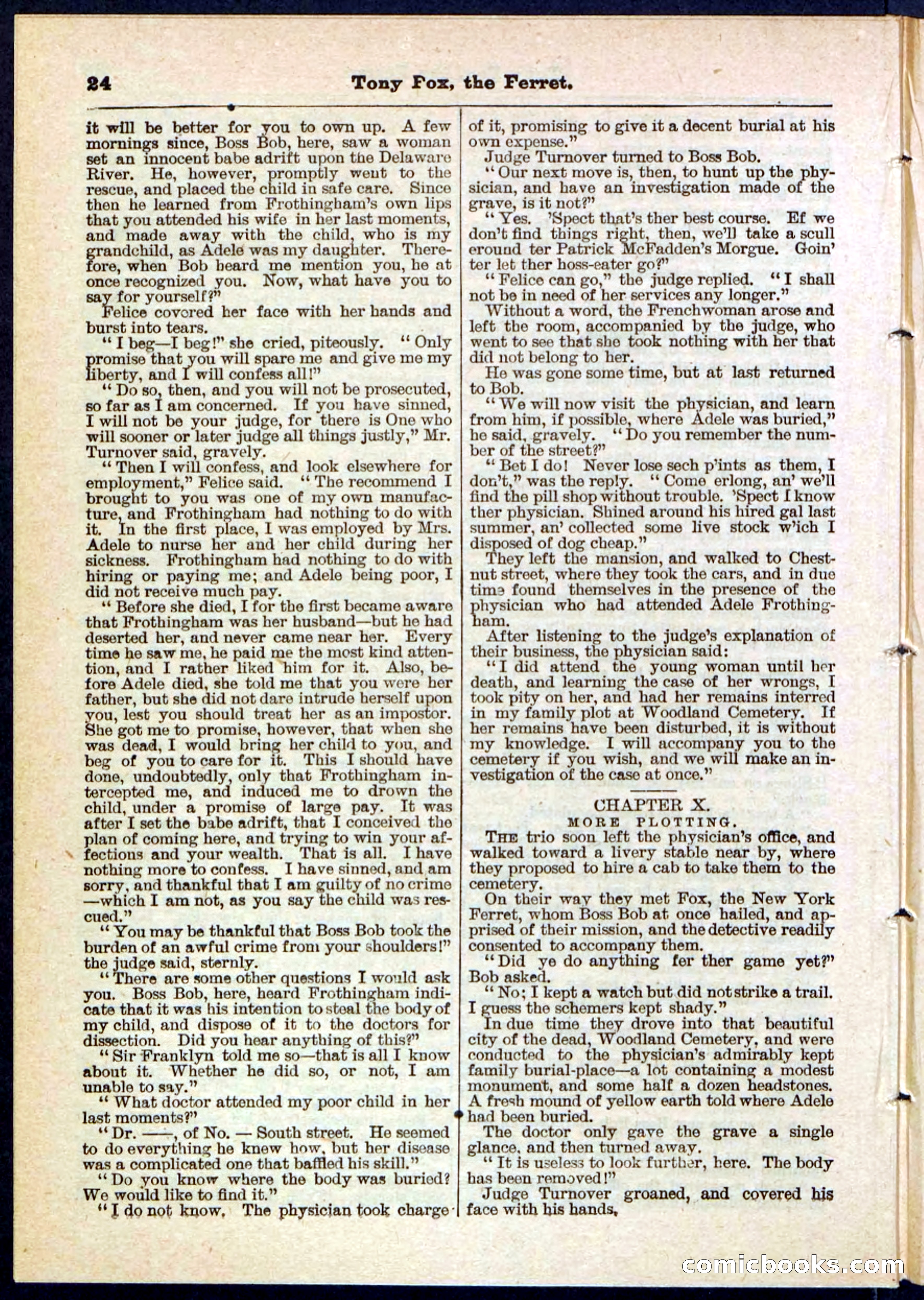 Beadle's Pocket Library No. 127 — page 24 of 32