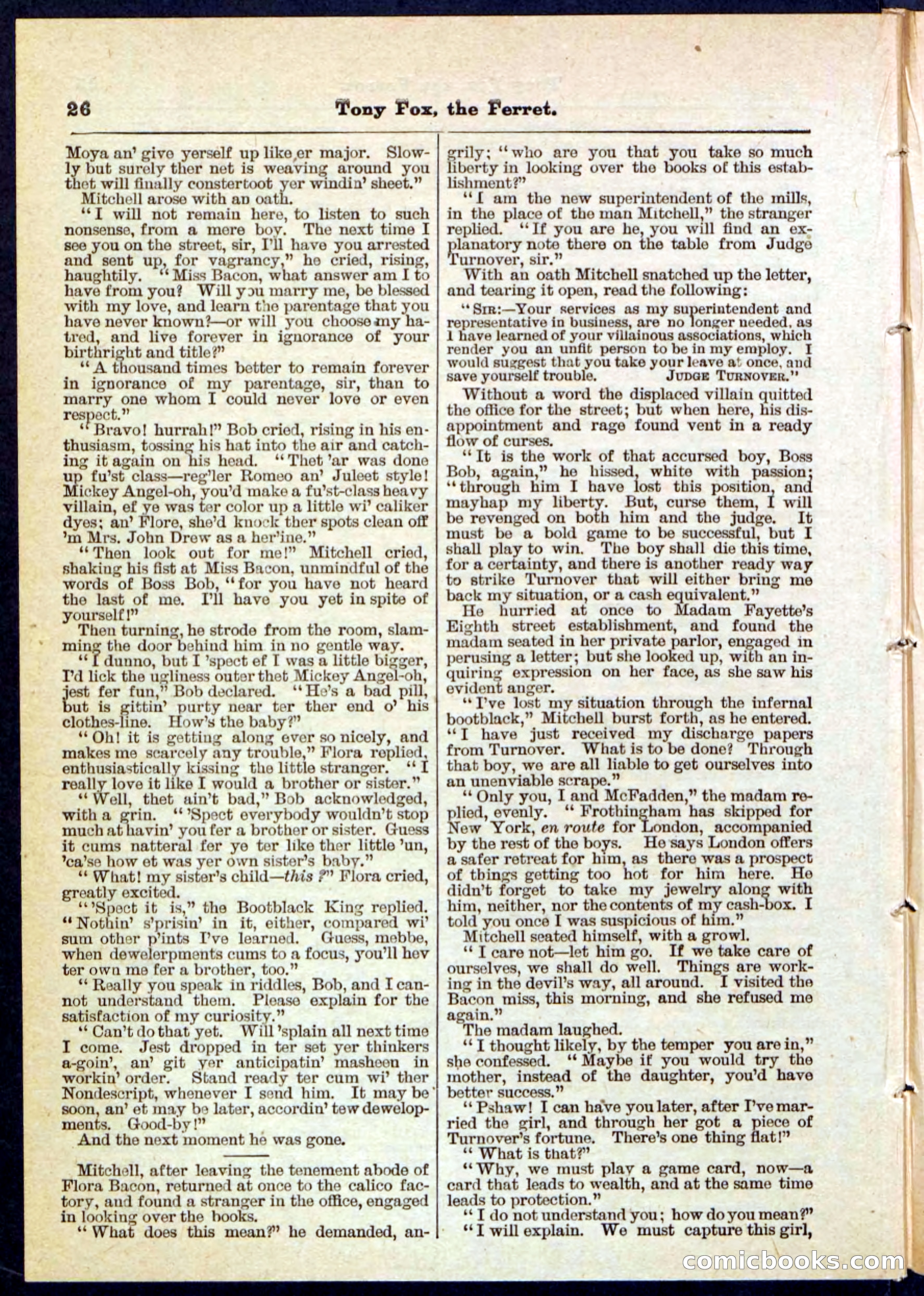Beadle's Pocket Library No. 127 — page 26 of 32