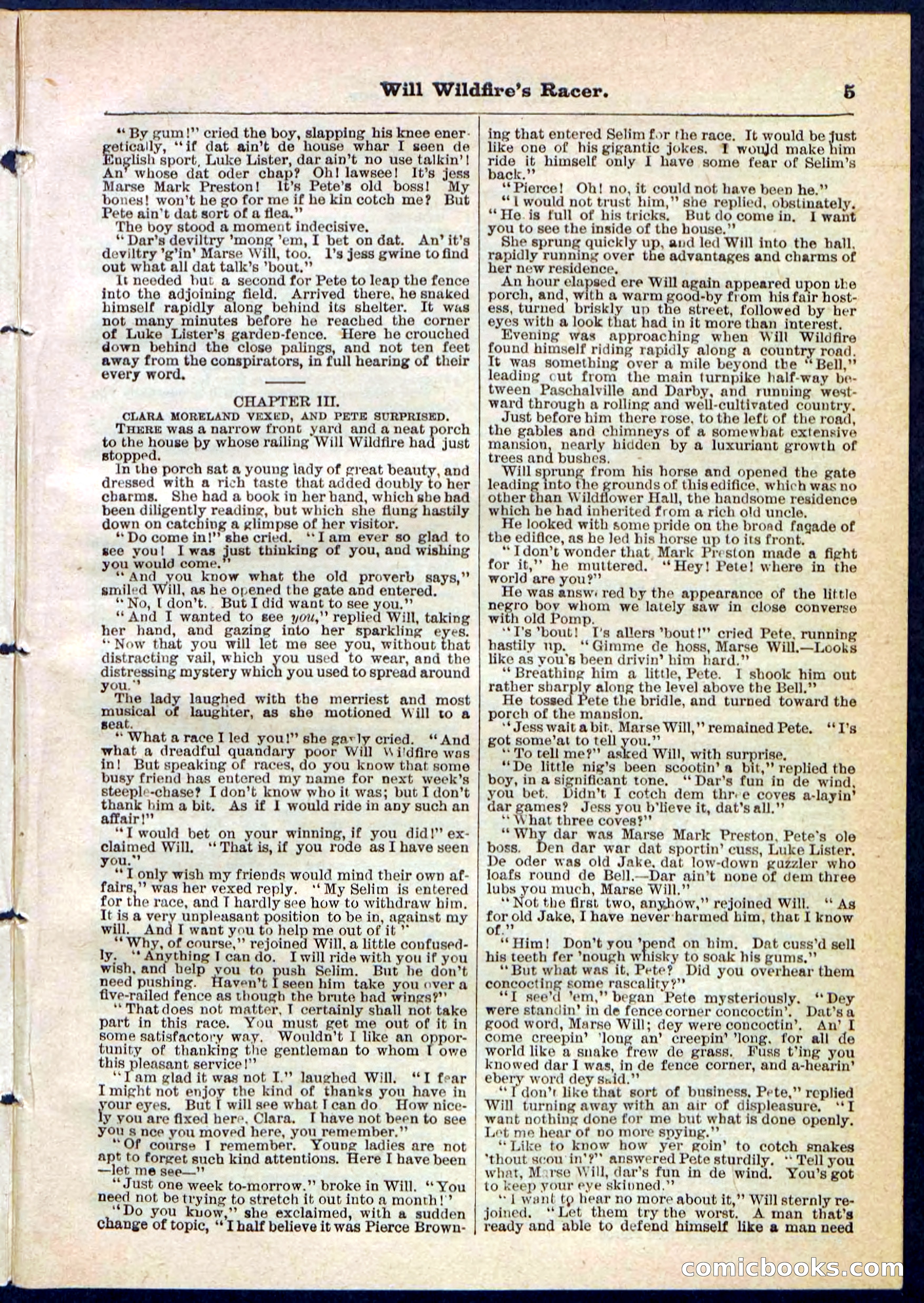 Beadle's Pocket Library No. 128 — page 5 of 32