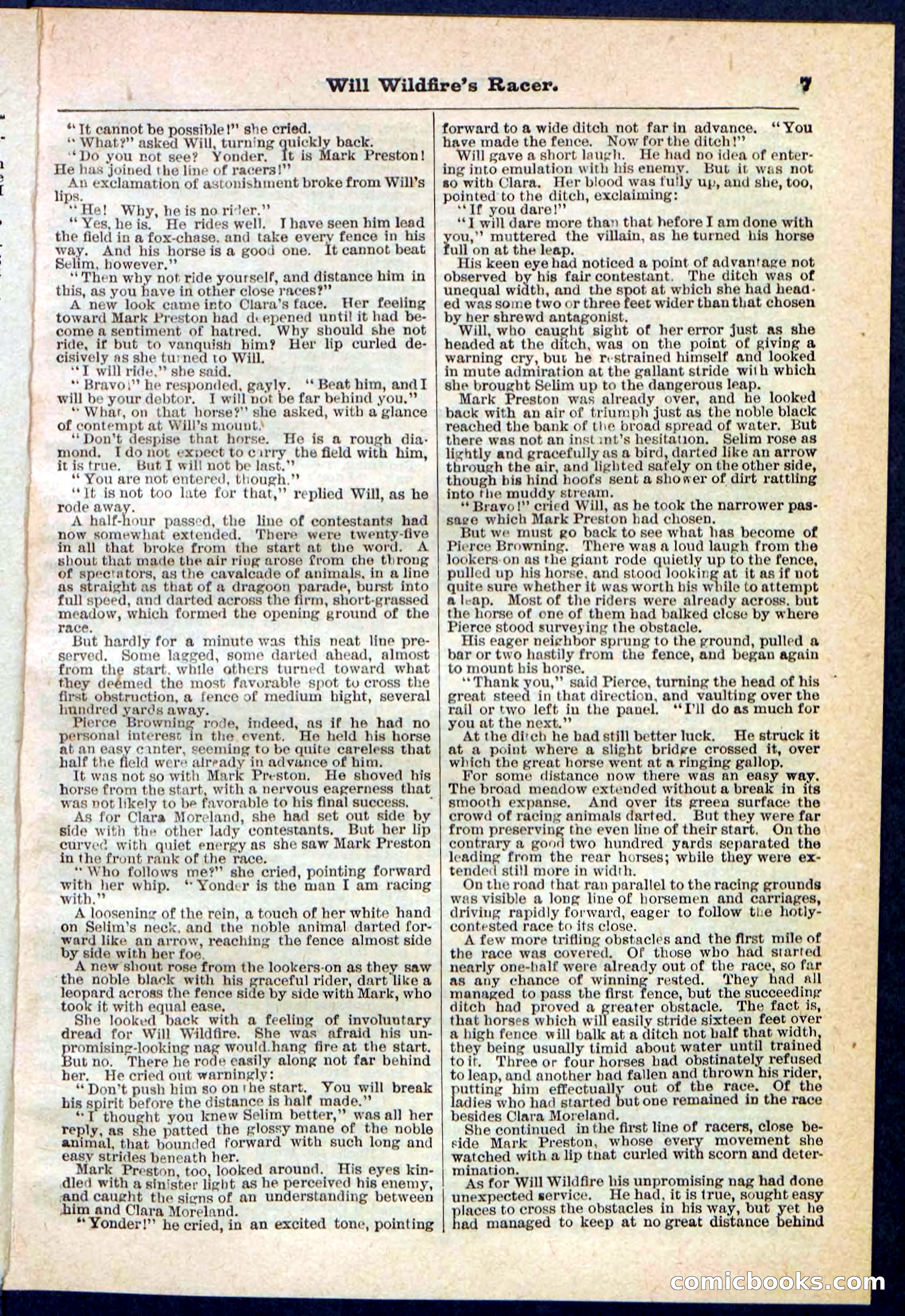 Beadle's Pocket Library No. 128 — page 7 of 32