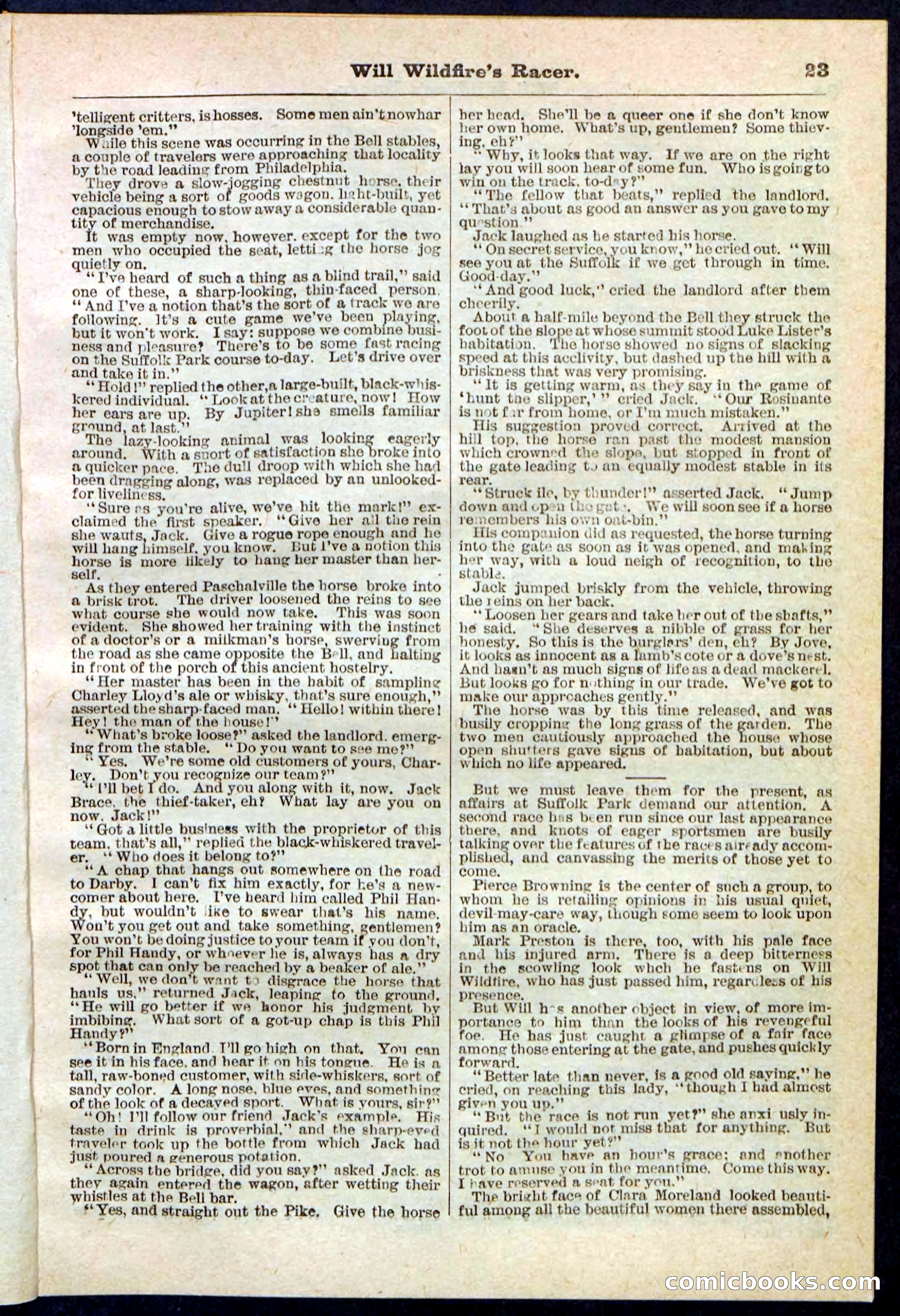 Beadle's Pocket Library No. 128 — page 23 of 32