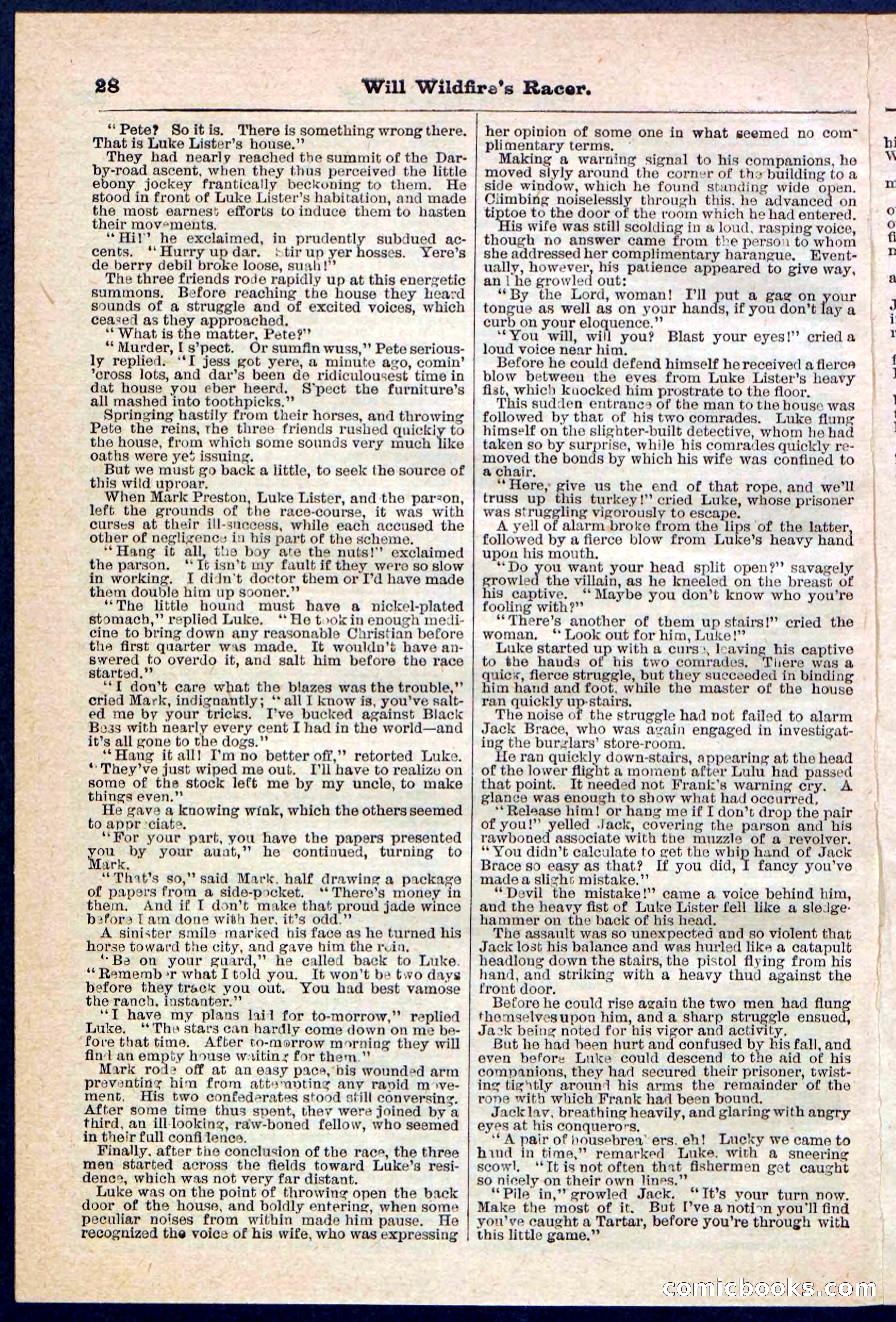 Beadle's Pocket Library No. 128 — page 28 of 32